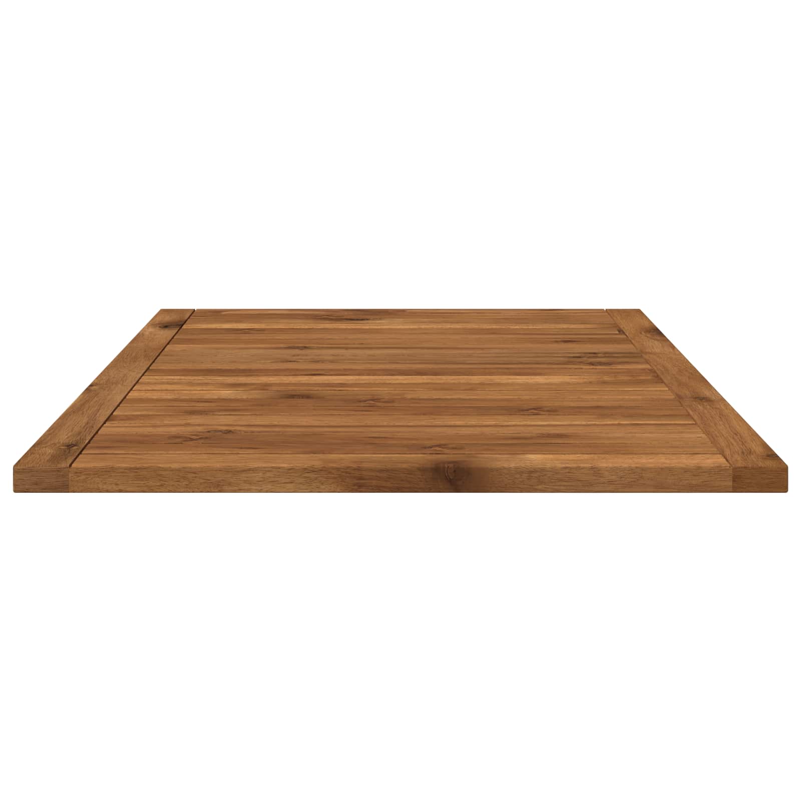 Rectangular Table Top Solid Wood Natural 88.5x55x2cm