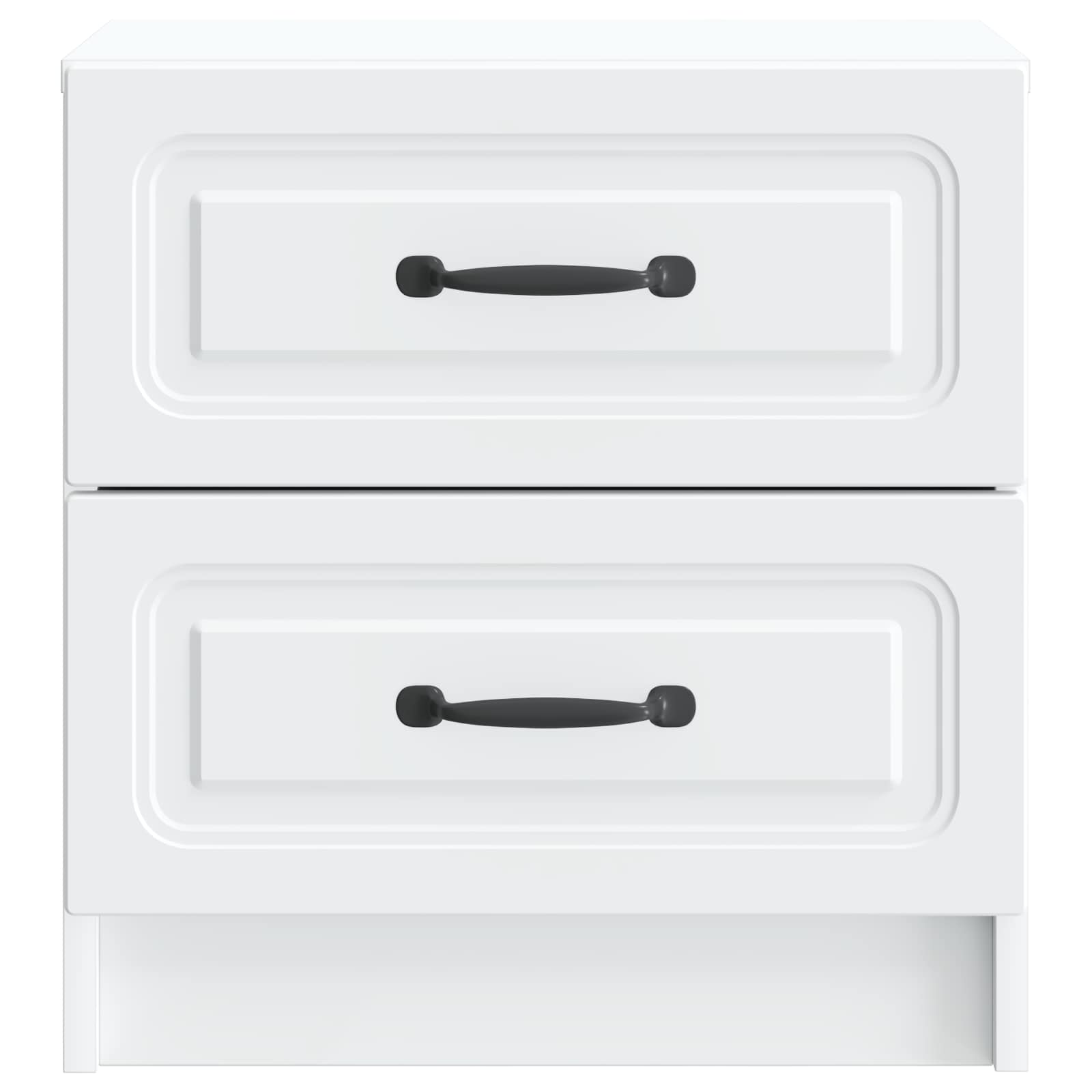 White Bedside Cabinet Engineered Wood | Simpledeals