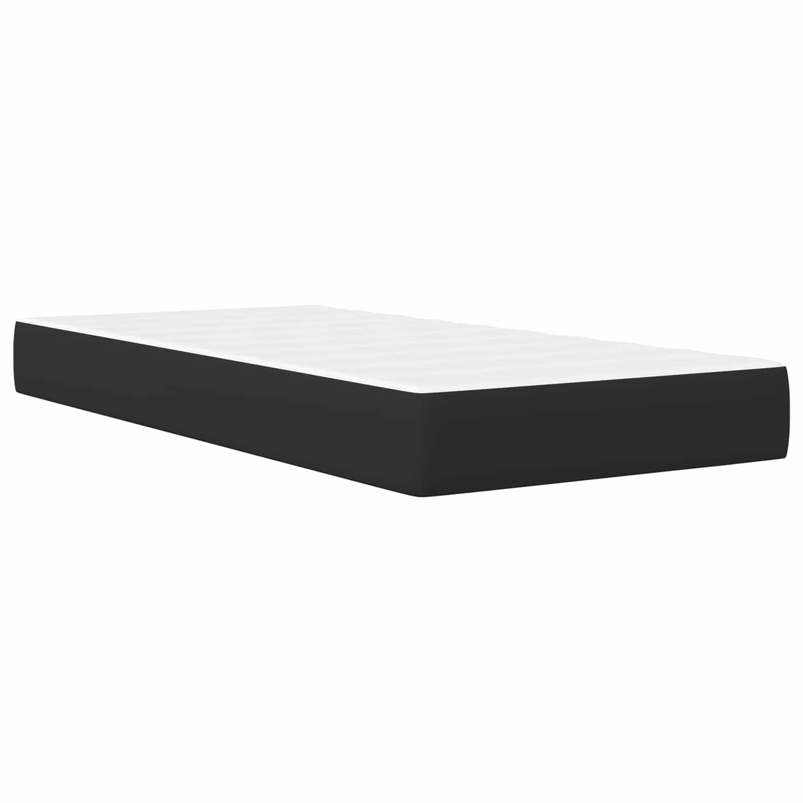 LED Bed Frame Black Faux Leather | Simpledeals