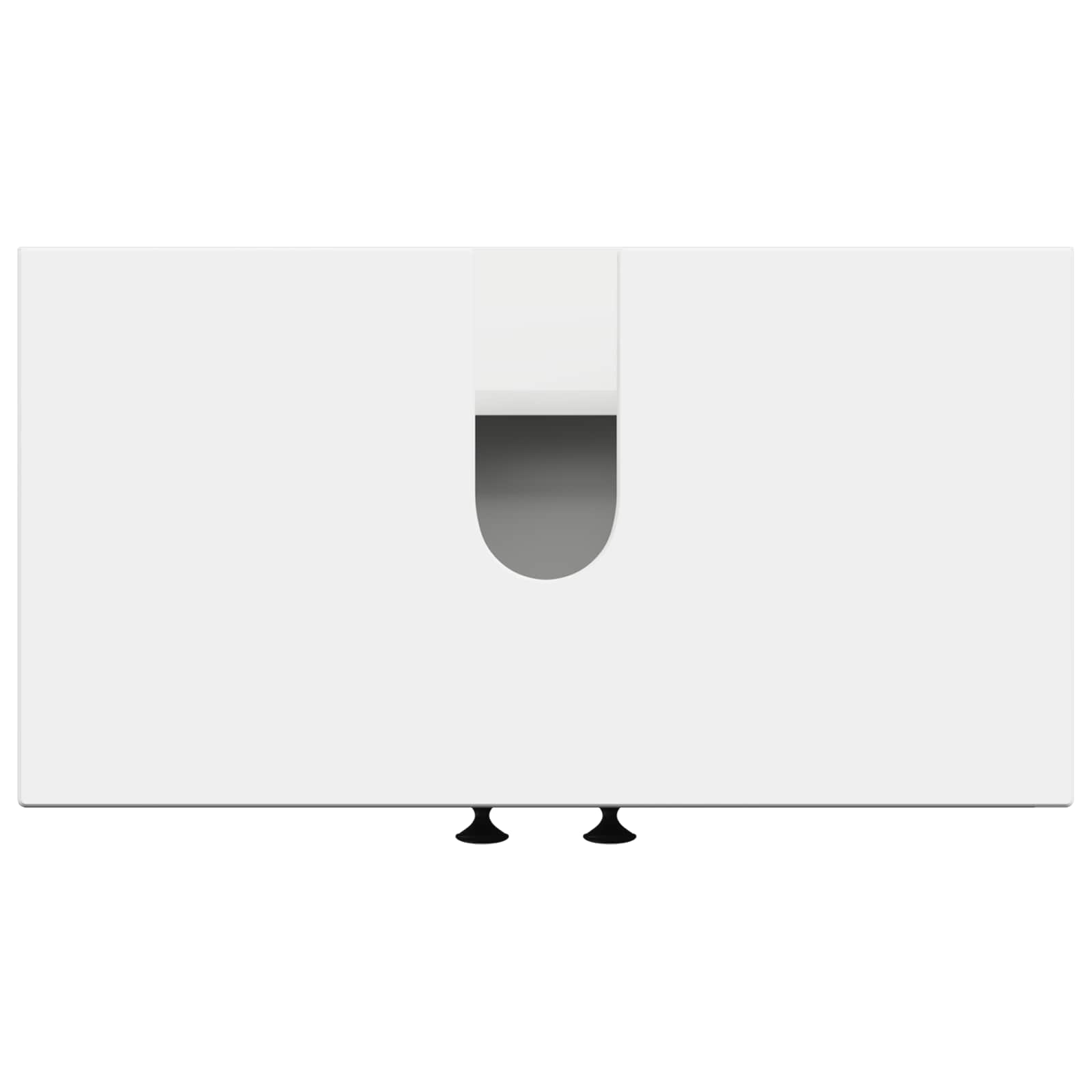 Bathroom Sink Cabinet White Modern 59.5x31.5x59cm