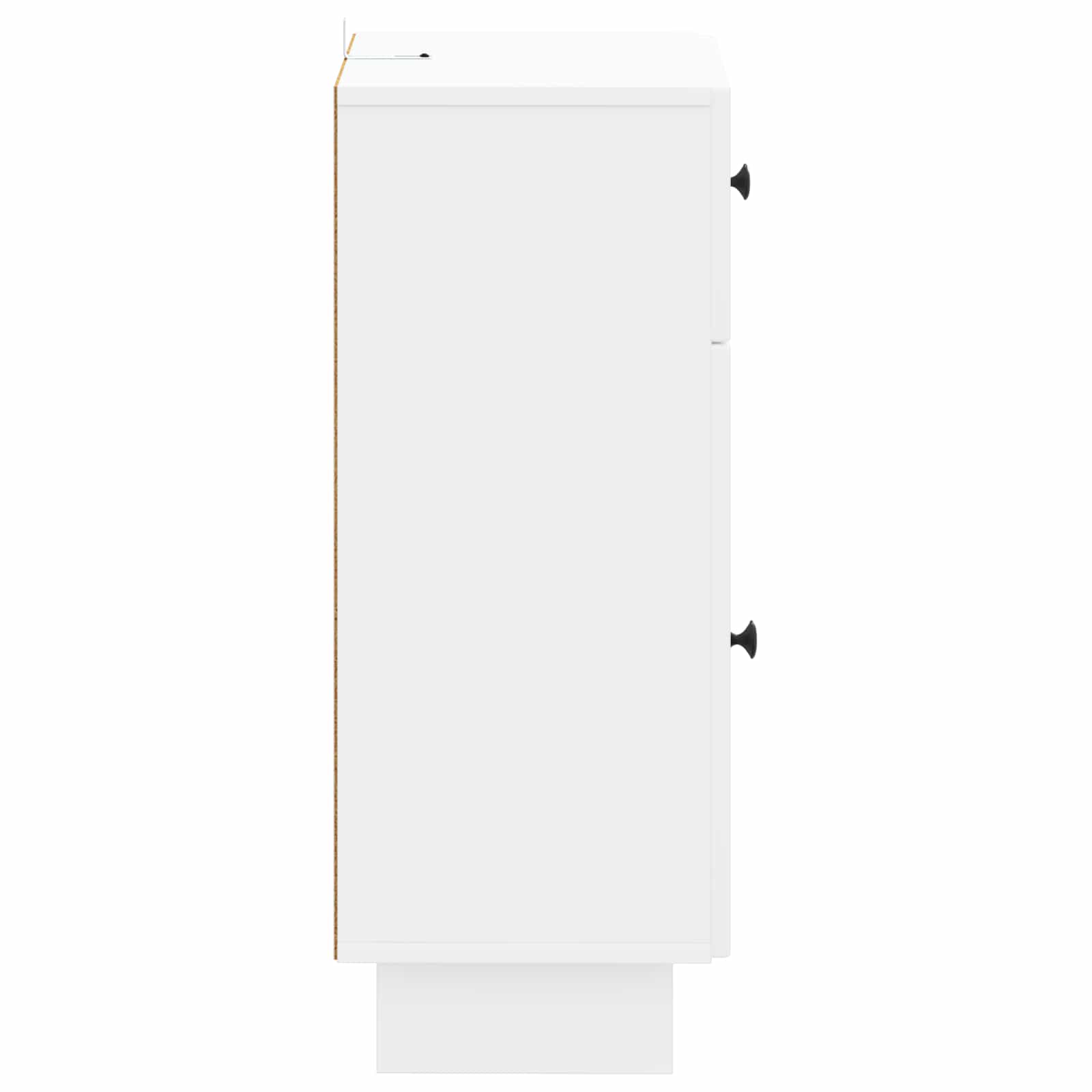 Bathroom Storage Cabinet White Modern 30x31x80cm