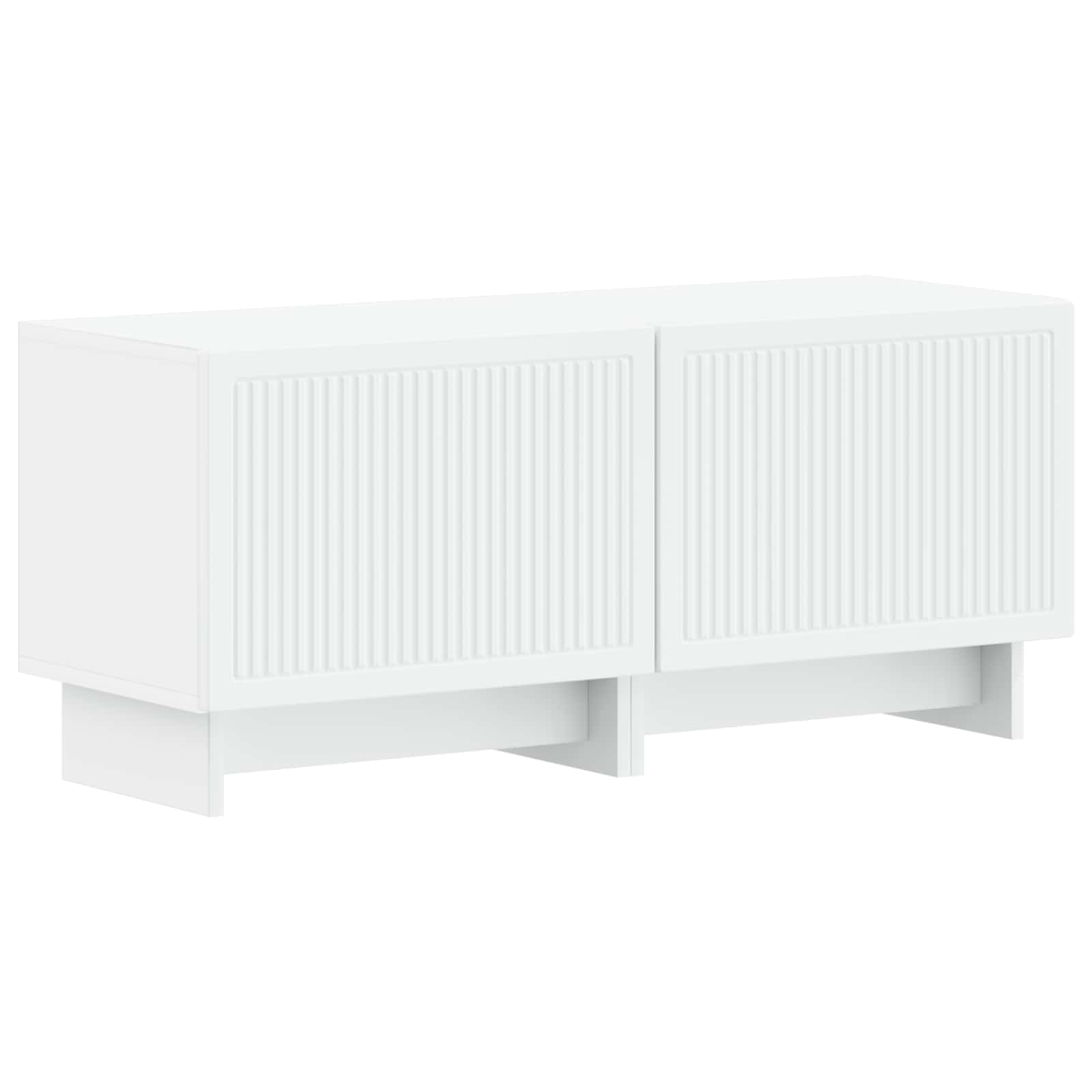 White TV Cabinet Engineered Wood 49x35x43cm