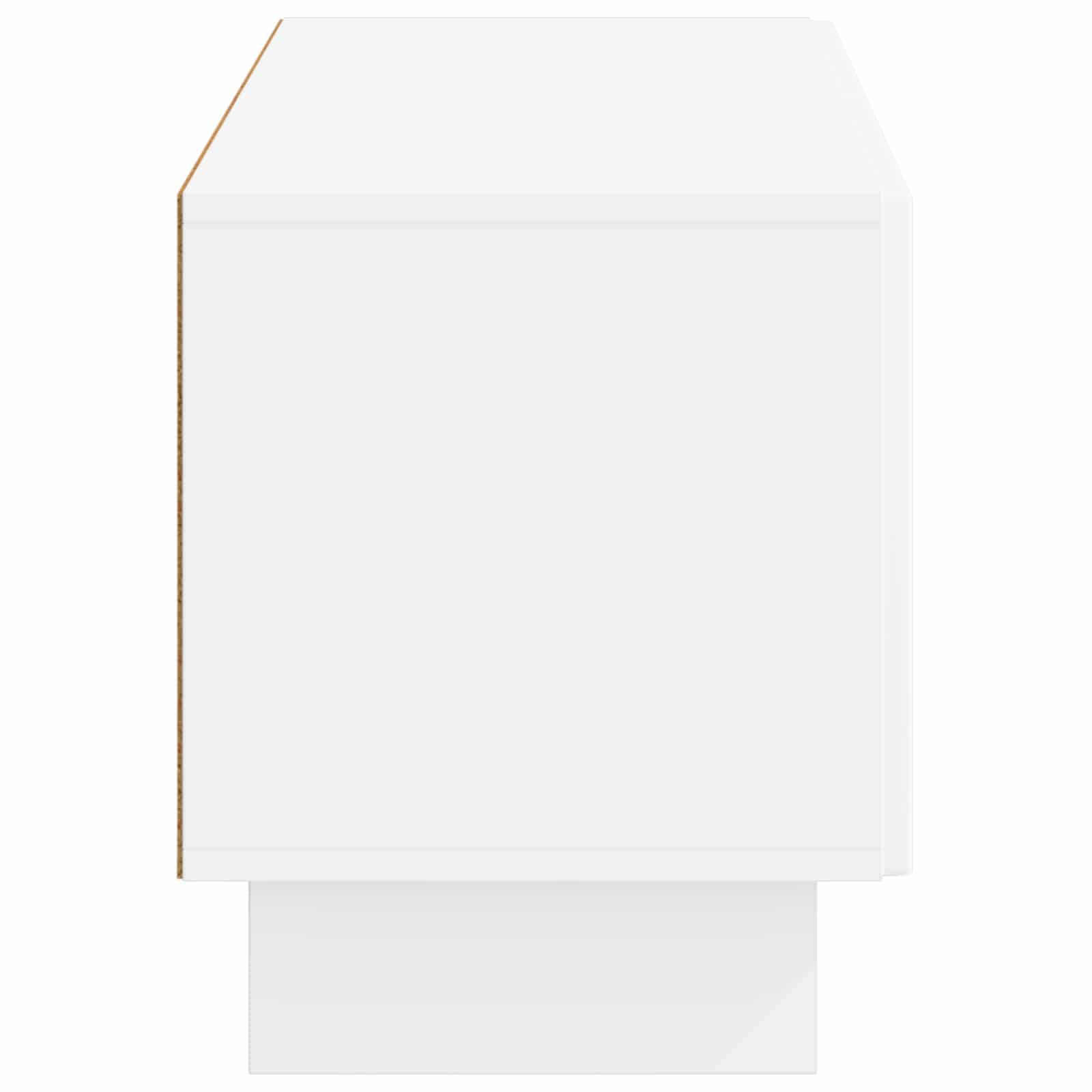 White TV Cabinet Engineered Wood 49x35x43cm