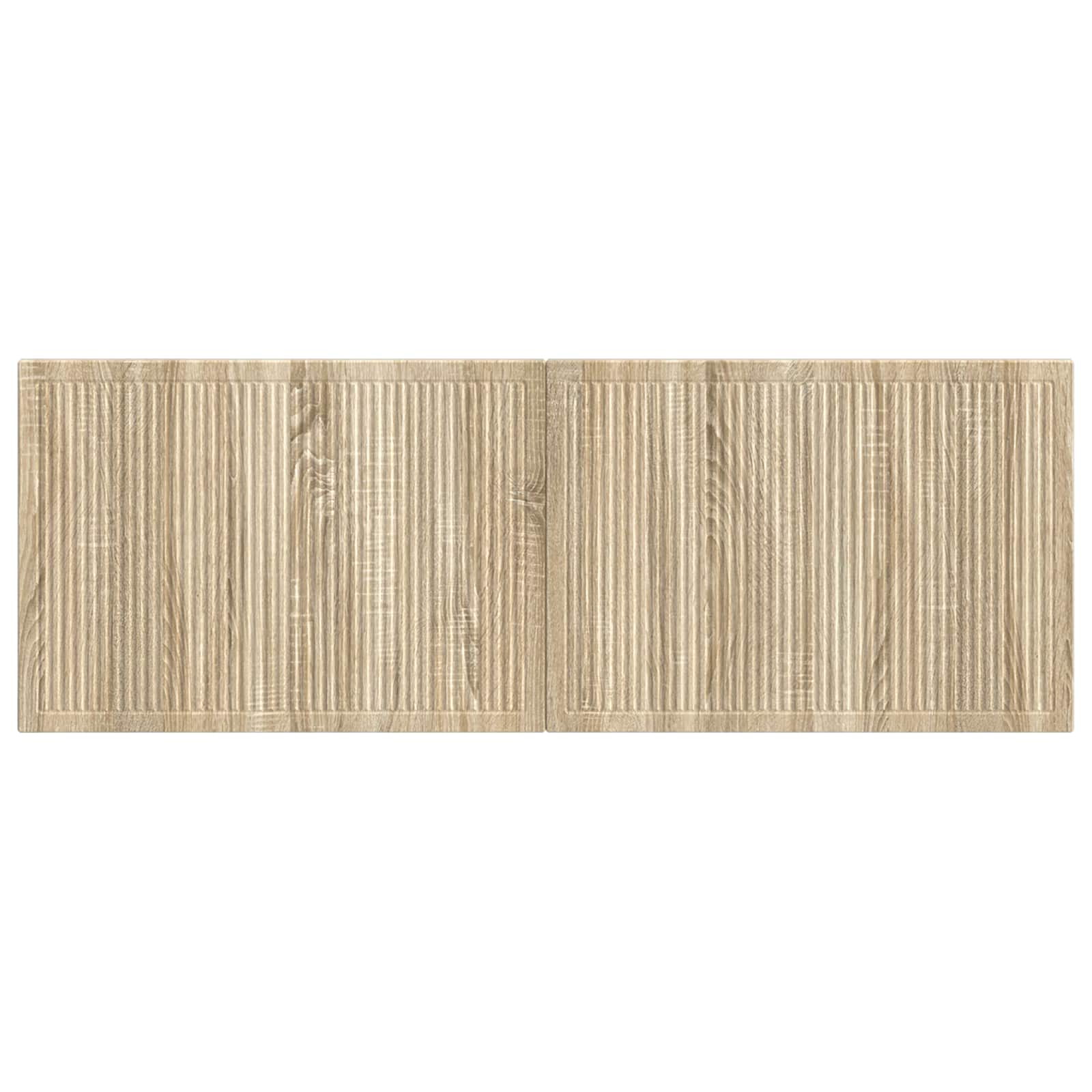 Wall Headboard Engineered Wood 140 cm x 3 cm x 50 cm
