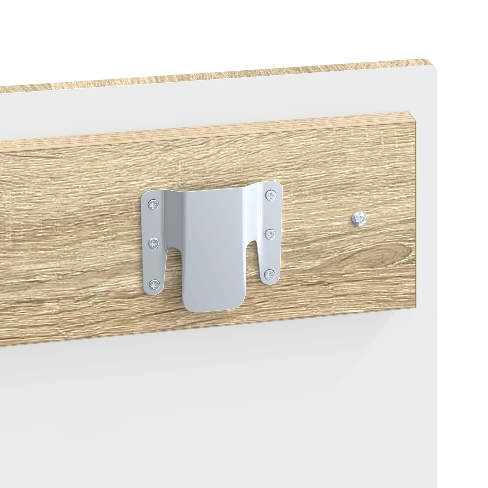 Wall Headboard Engineered Wood 100 cm x 3 cm x 50 cm