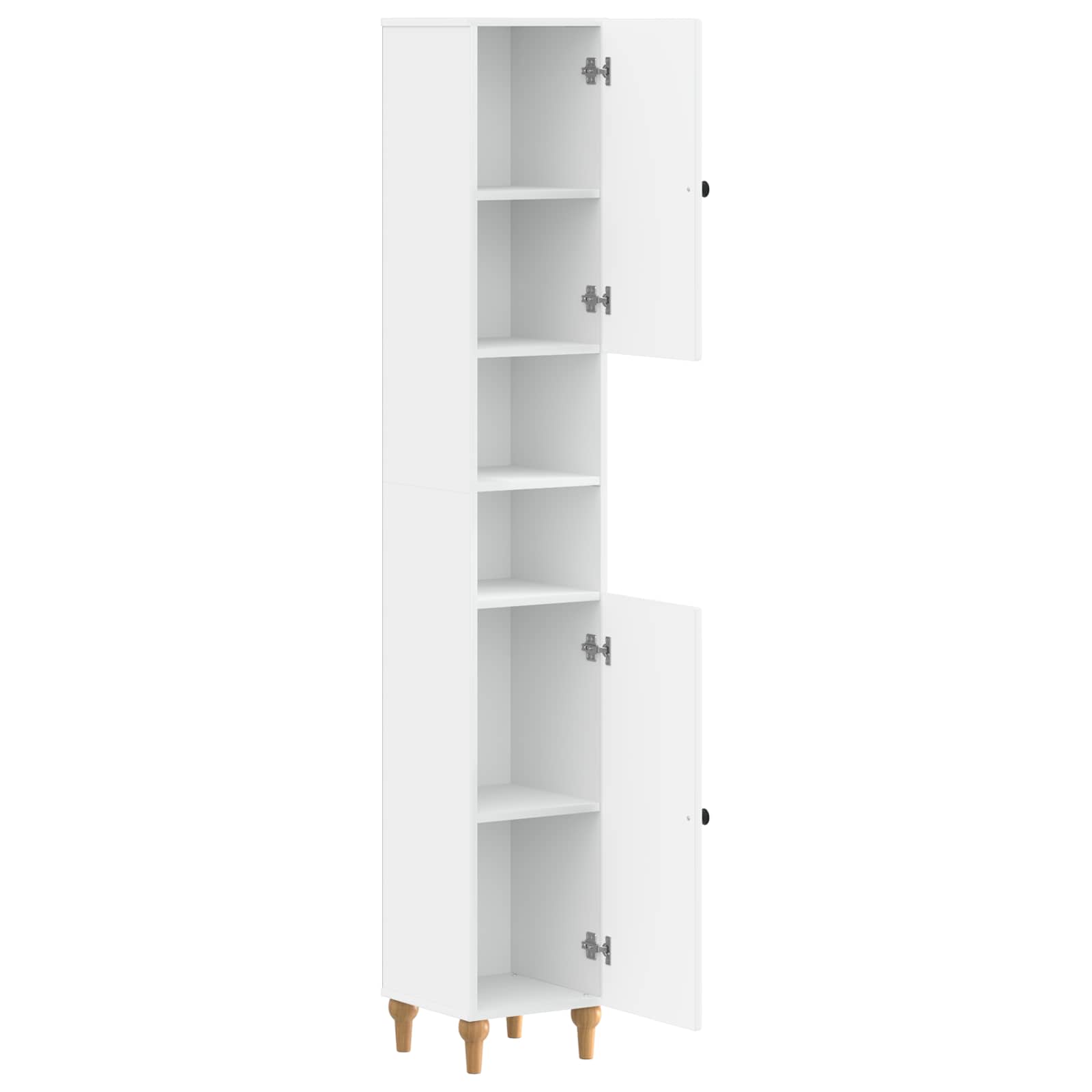 Bathroom Cabinet White Slimline 30 cm x 31 cm x 190 cm