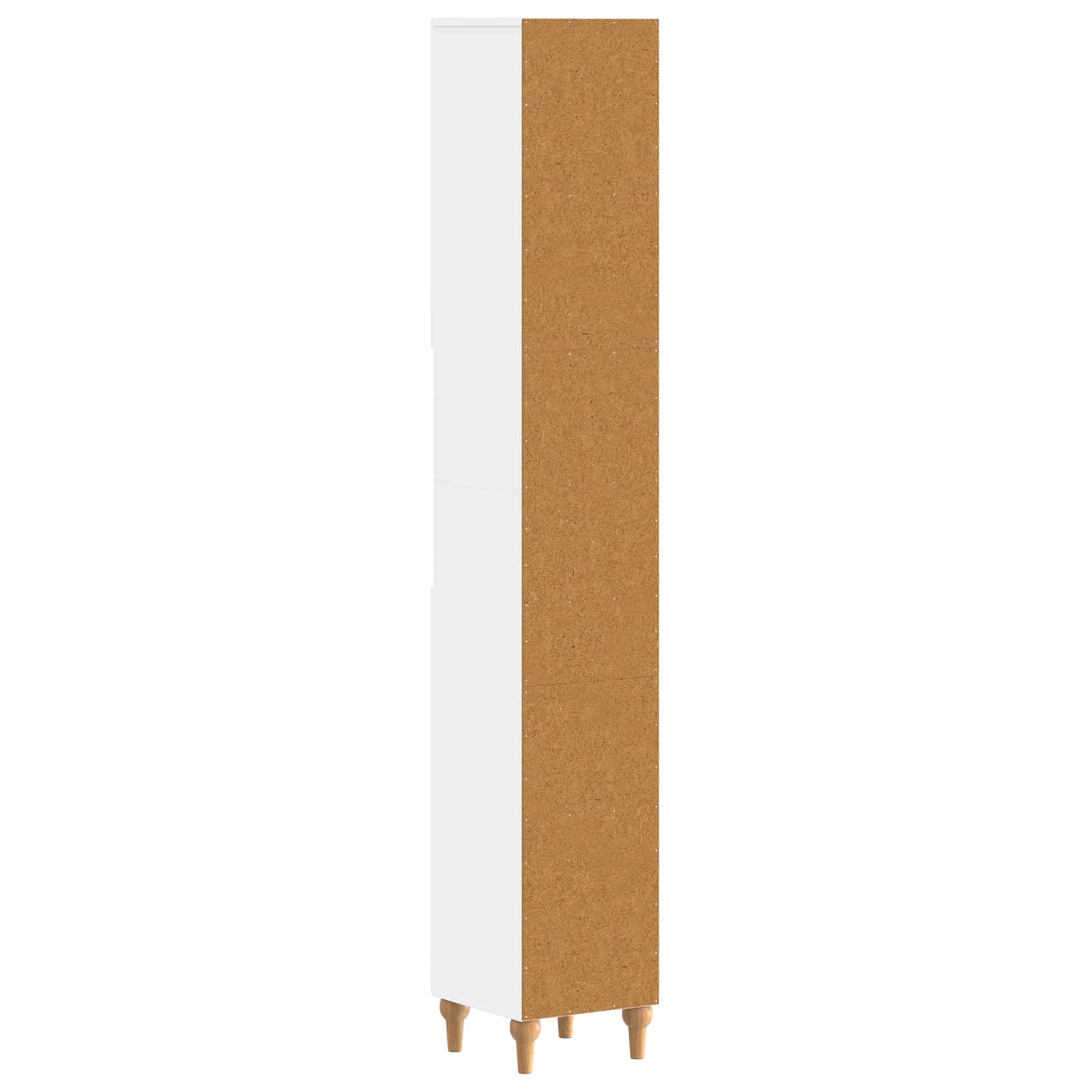 Bathroom Cabinet White Slimline 30 cm x 31 cm x 190 cm