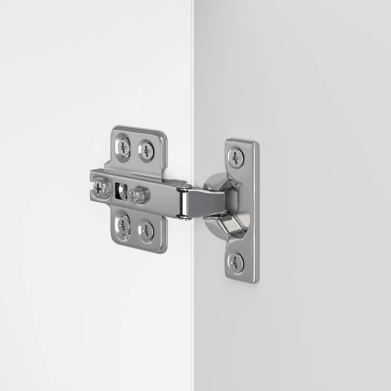 Bathroom Sink Cabinet White Slim 59.5x31.5x59cm