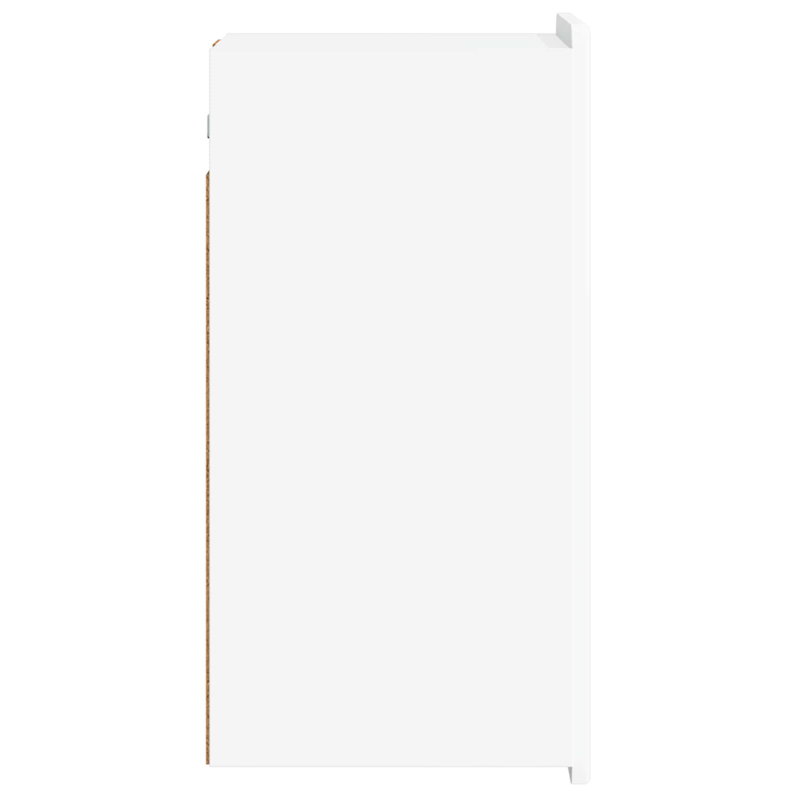 Bathroom Wall Cabinet White Slim 30x31x63cm