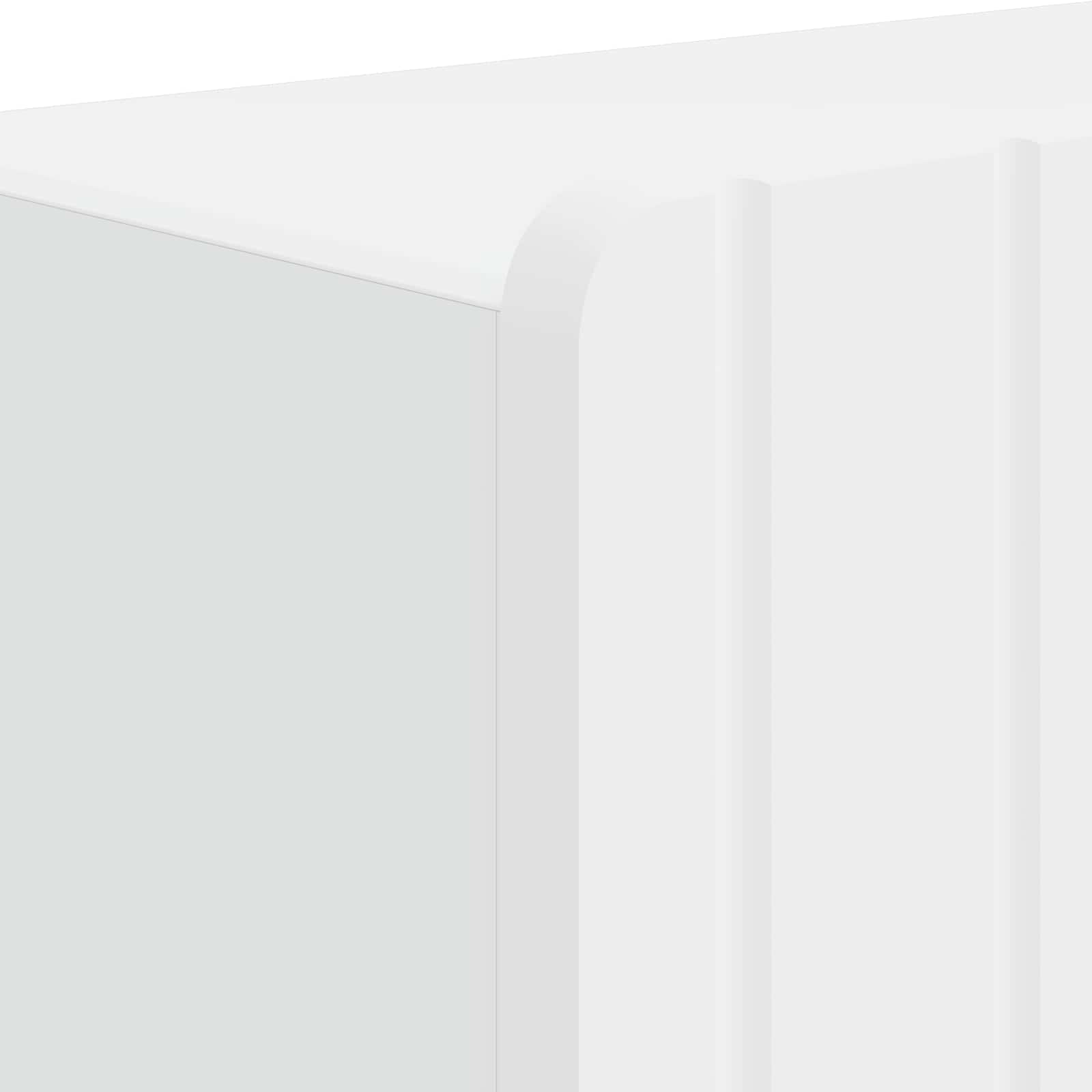 Bathroom Storage Cabinet White Slim 59.5x31x79.5cm