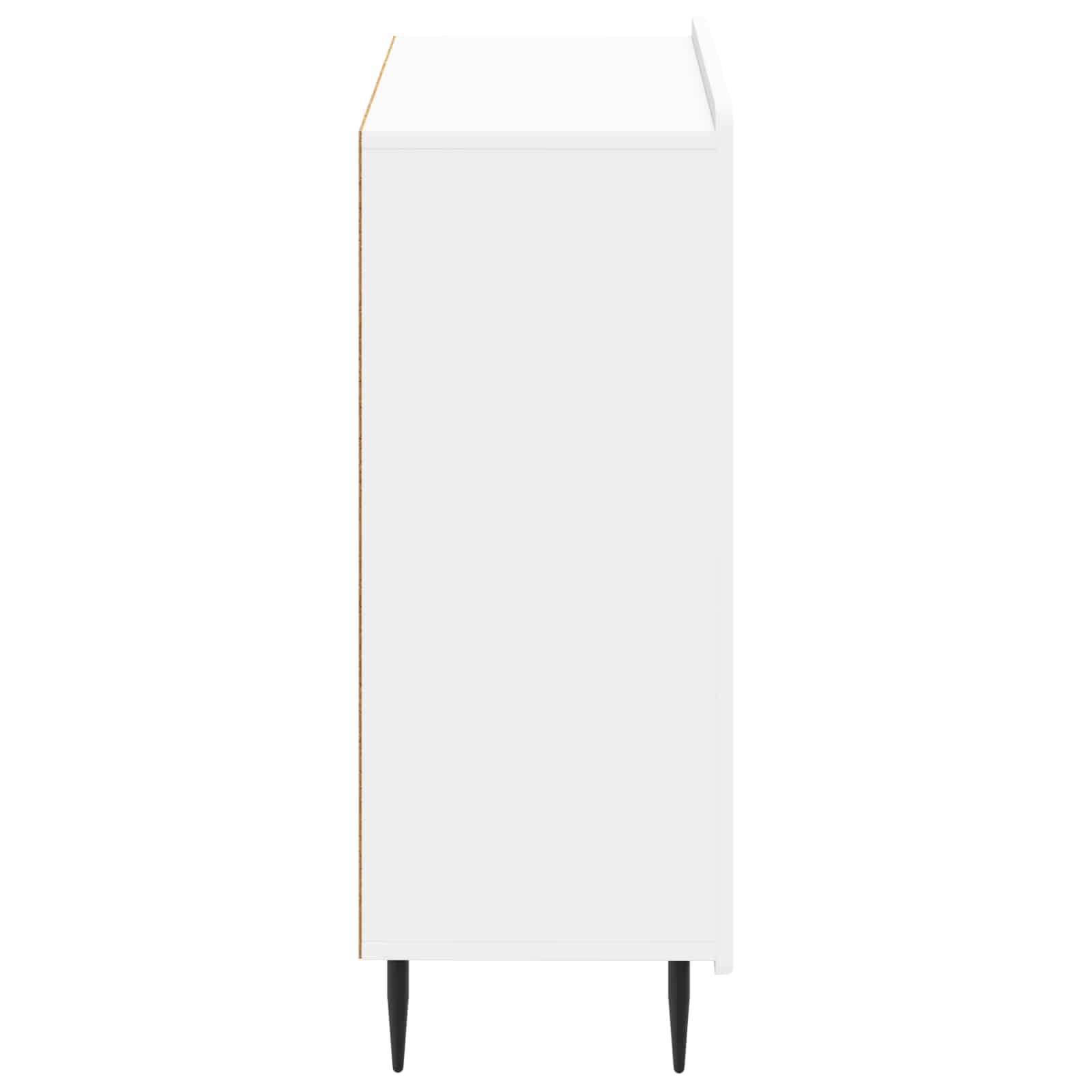 Bathroom Storage Cabinet White Slim 59.5x31x79.5cm