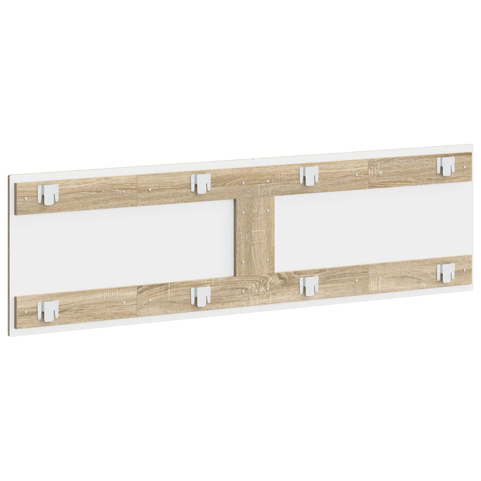 Wall Headboard Sonoma Oak Wood 180 cm x 3 cm x 50 cm