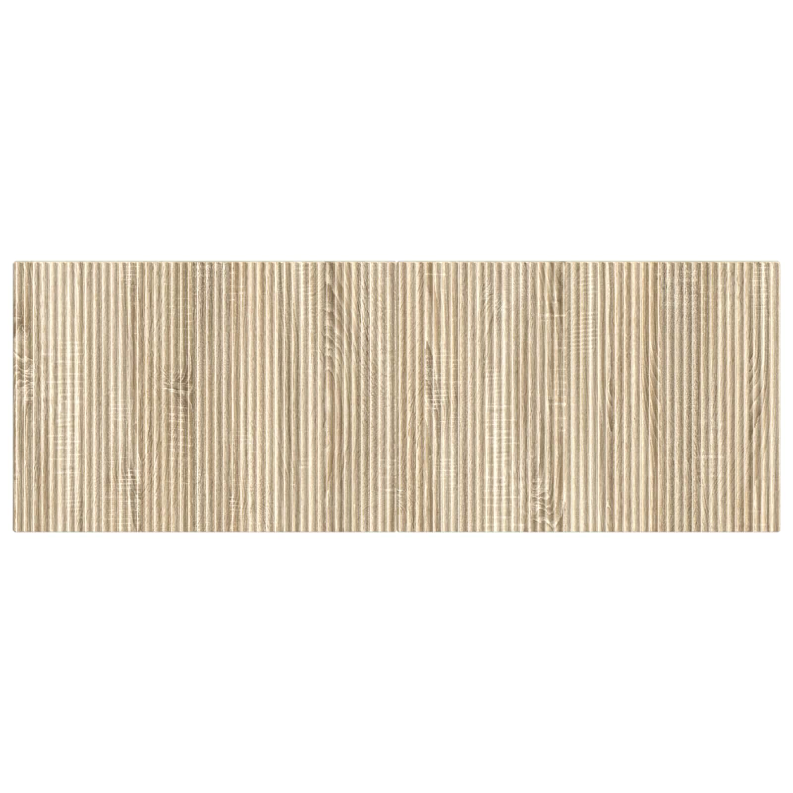 Wall Headboard Engineered Wood Design 140 cm x 3 cm x 50 cm
