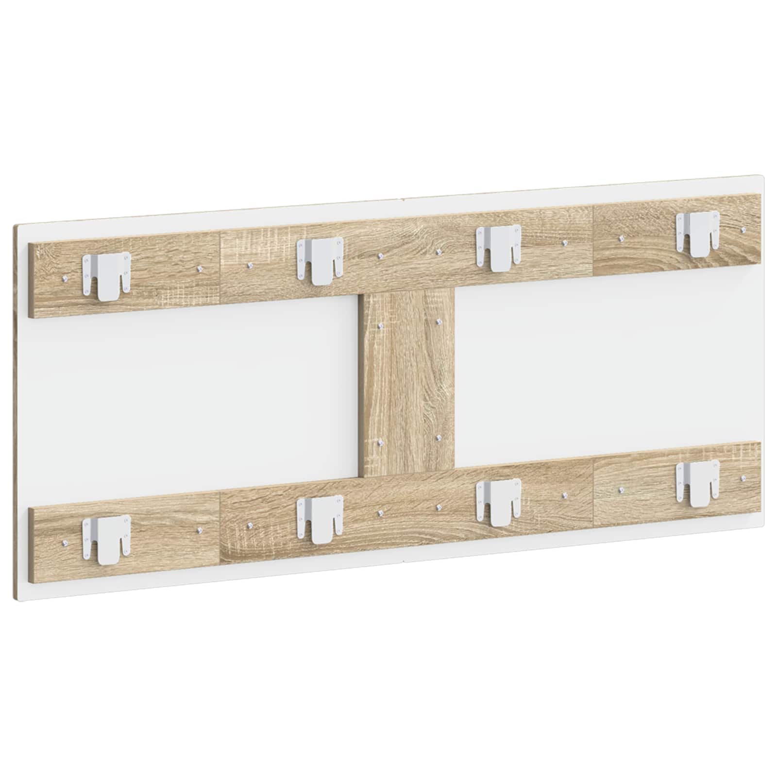 Wall Headboard Sonoma Oak Wood 120 cm x 3 cm x 50 cm