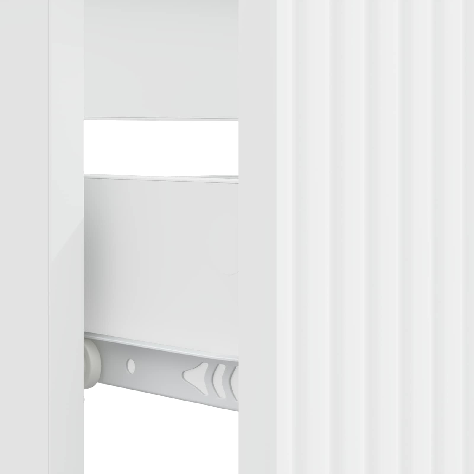 Bathroom Sink Cabinet White Slim 82x41x58.5cm