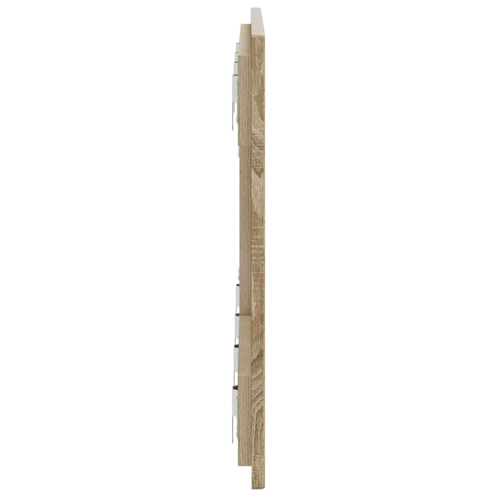 Wall Headboard Engineered Wood 200 cm x 3 cm x 50 cm