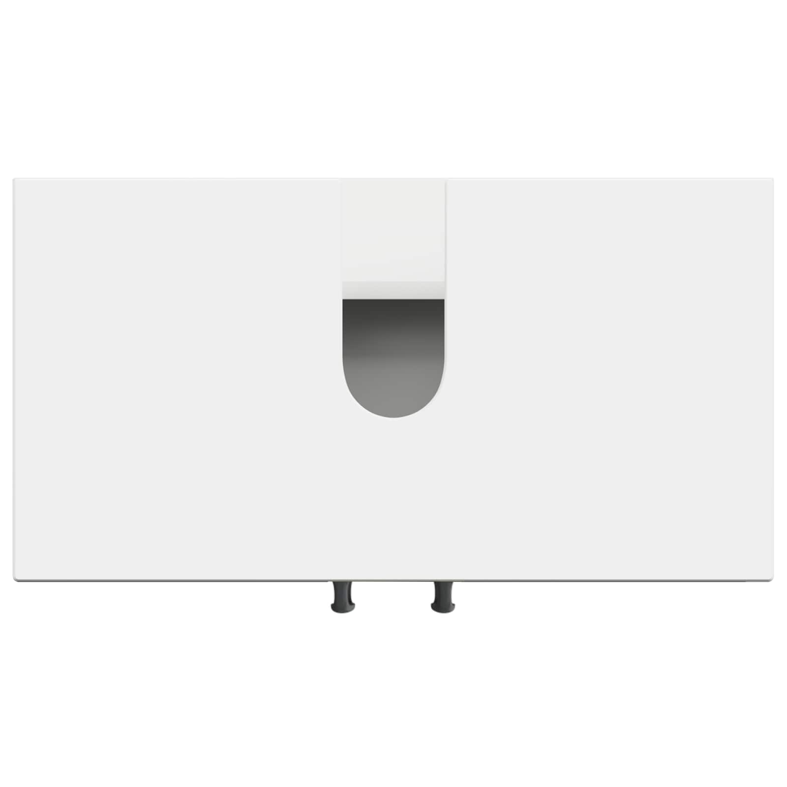 Bathroom Sink Cabinet White Modern 59.5x31.5x56cm