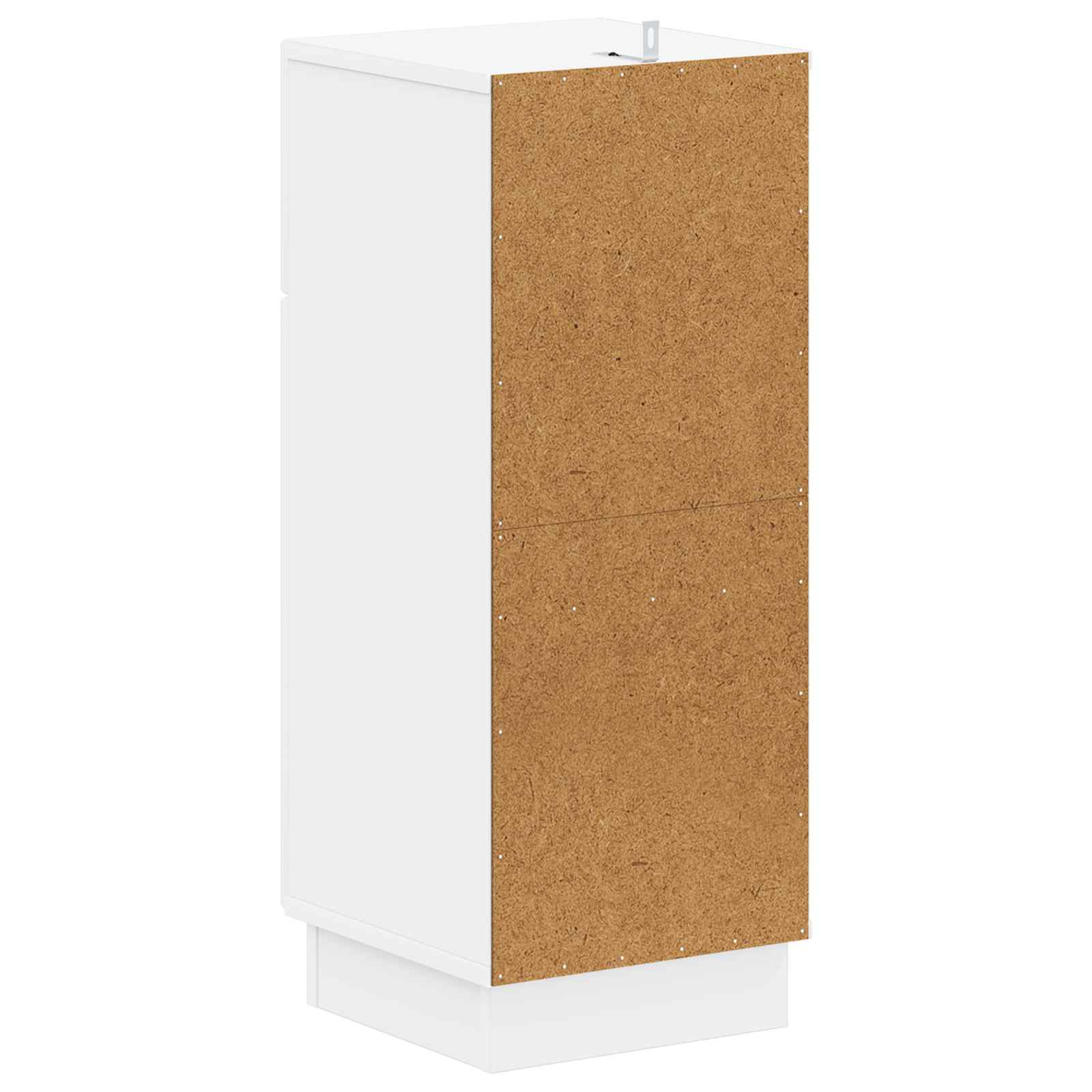 Bathroom Storage Cabinet White Slim 30x31x77cm