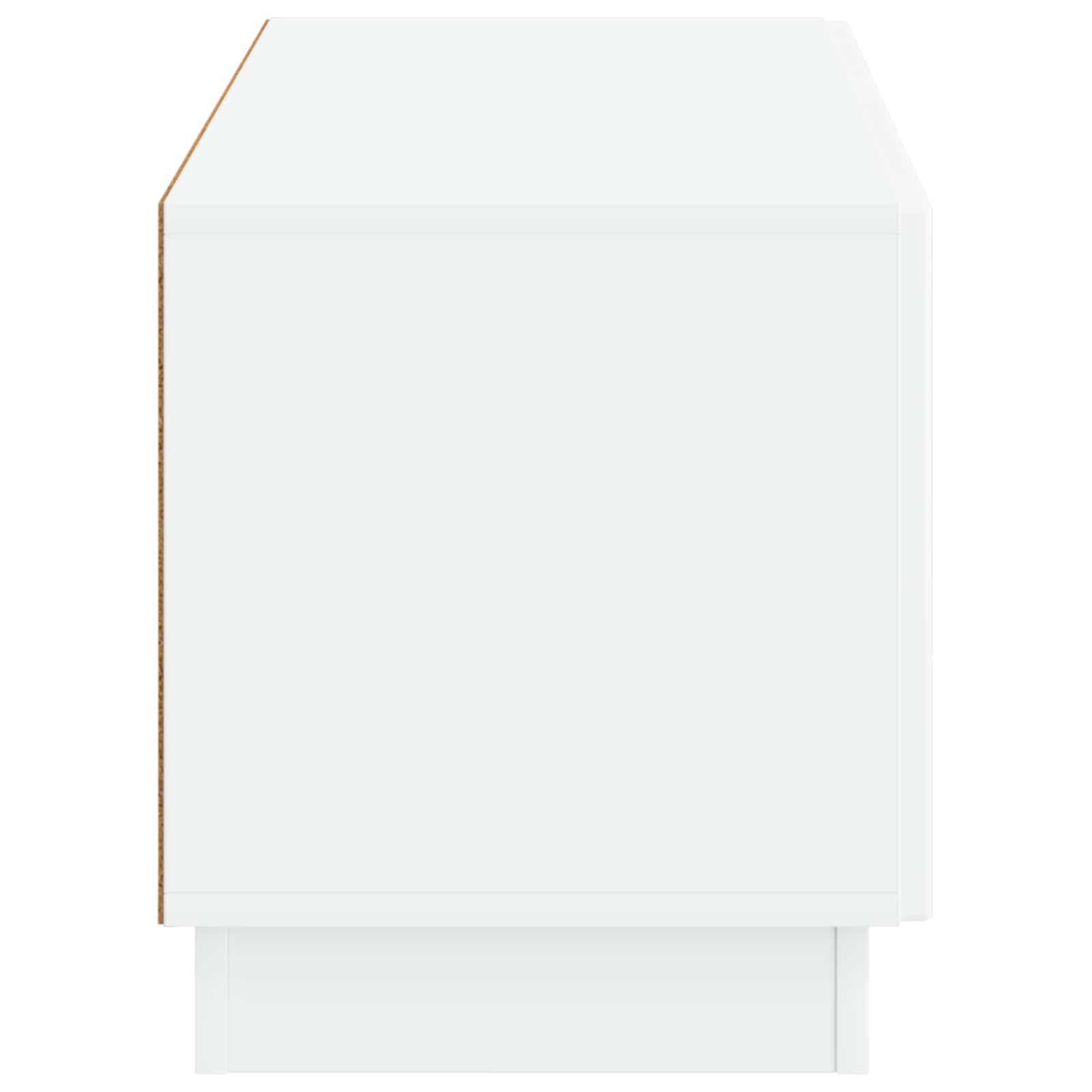 White TV Cabinet Engineered Wood 49x35x40cm