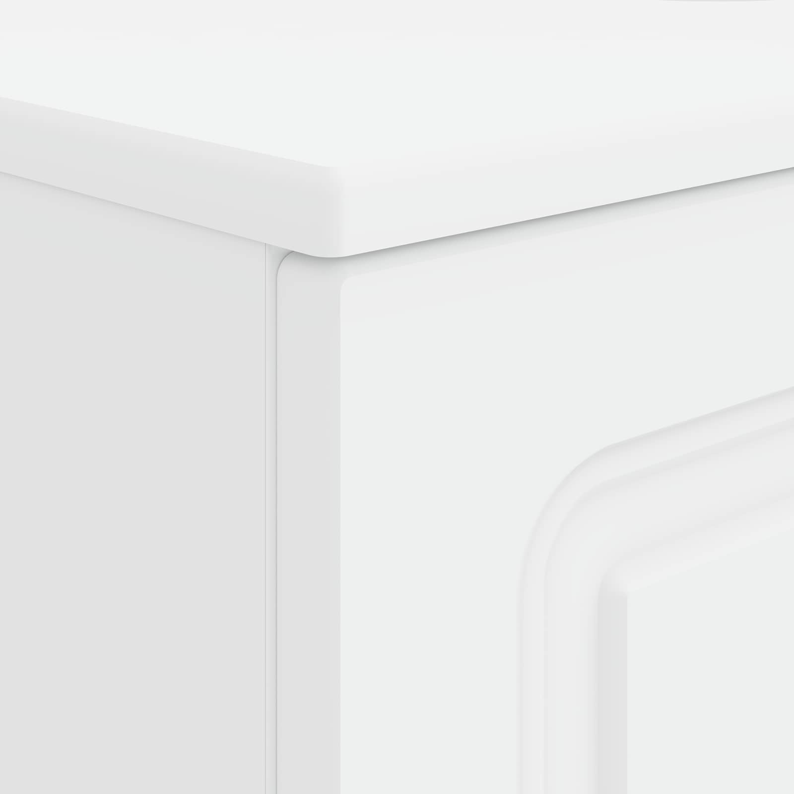 Bathroom Sink Cabinet White Modern 82x41x56cm