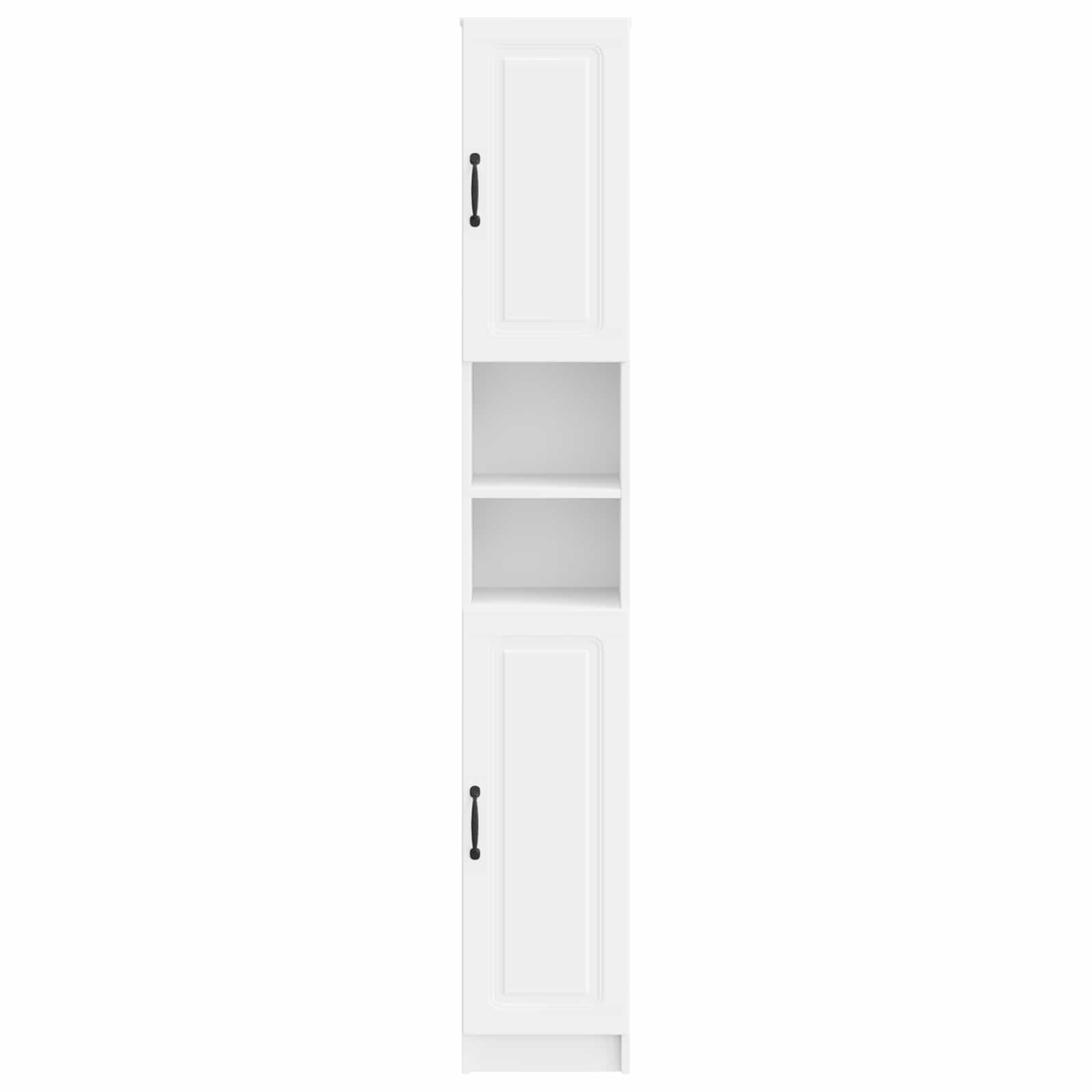 Bathroom Cabinet White Storage 30x31x187cm