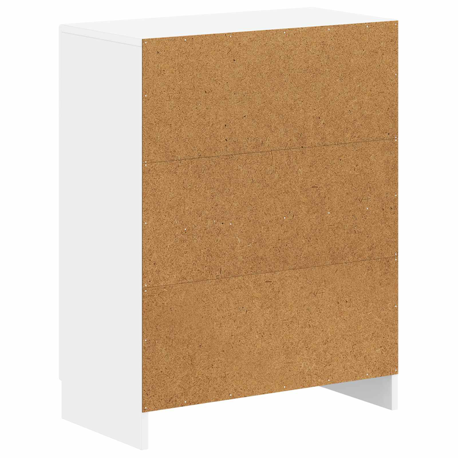 Bathroom Storage Cabinet White Slimline 59.5x31x77cm