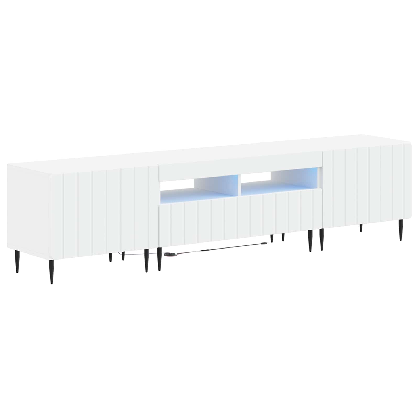Modern White TV Cabinet 49x35x43cm
