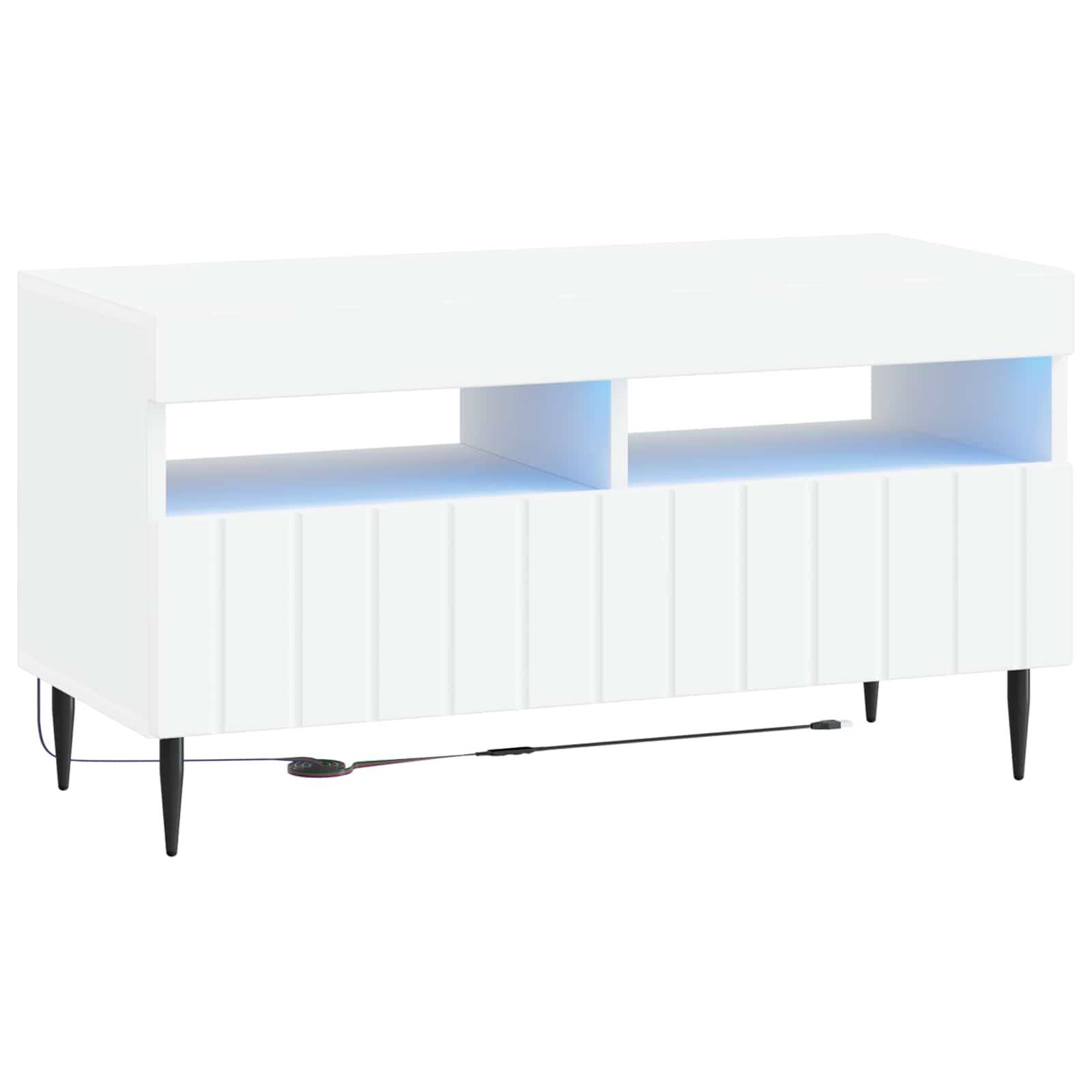 Modern White TV Cabinet 49x35x43cm