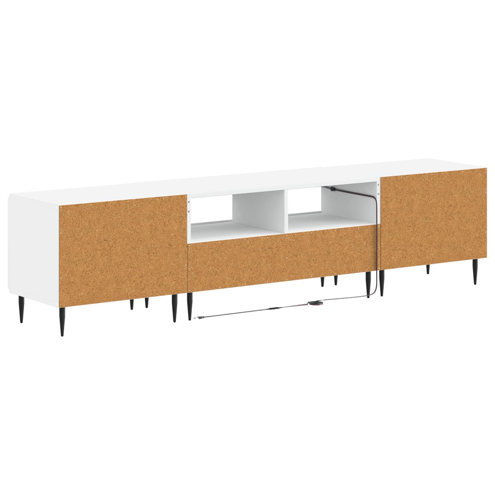 Modern White TV Cabinet 49x35x43cm