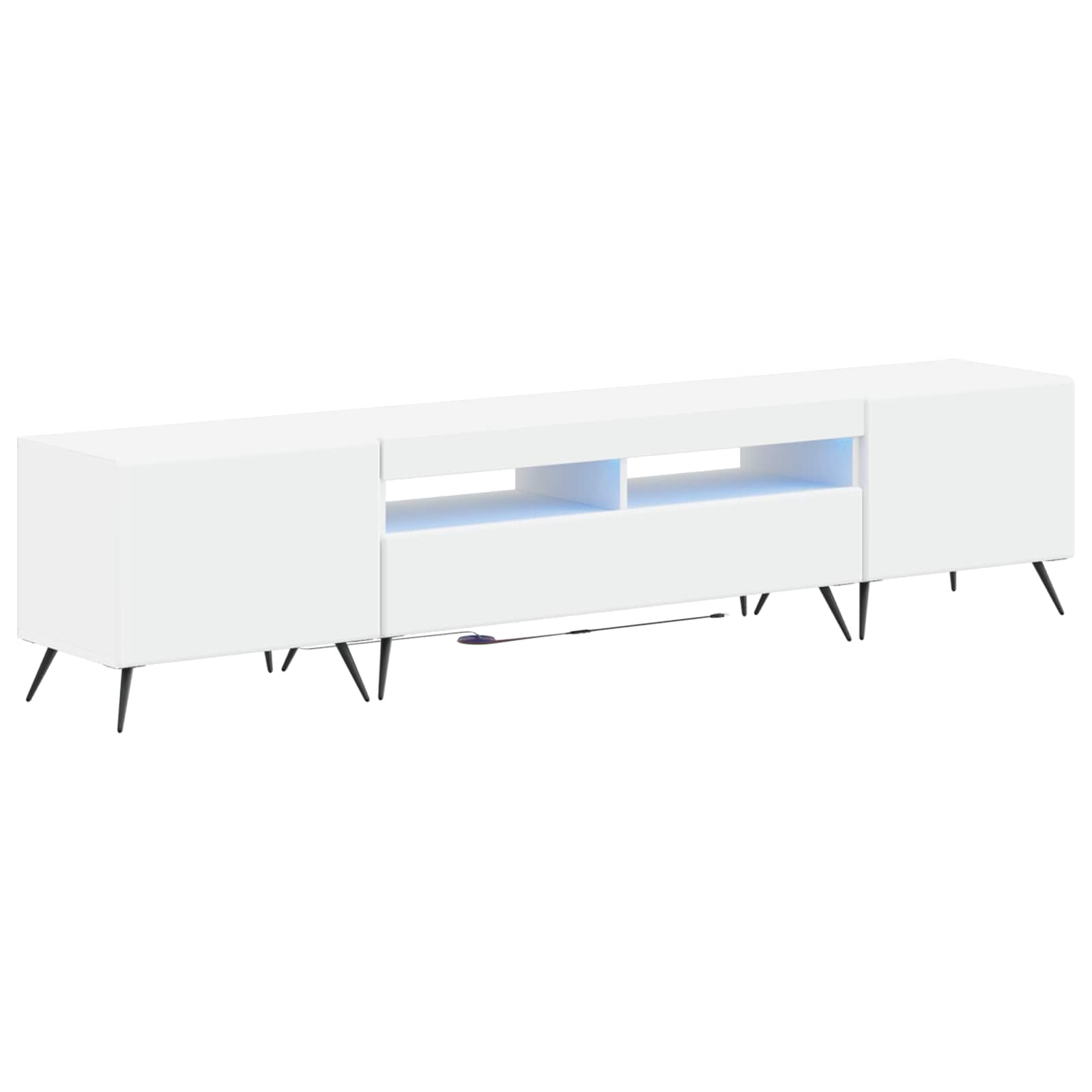 White TV Cabinet Set 49x35x43cm