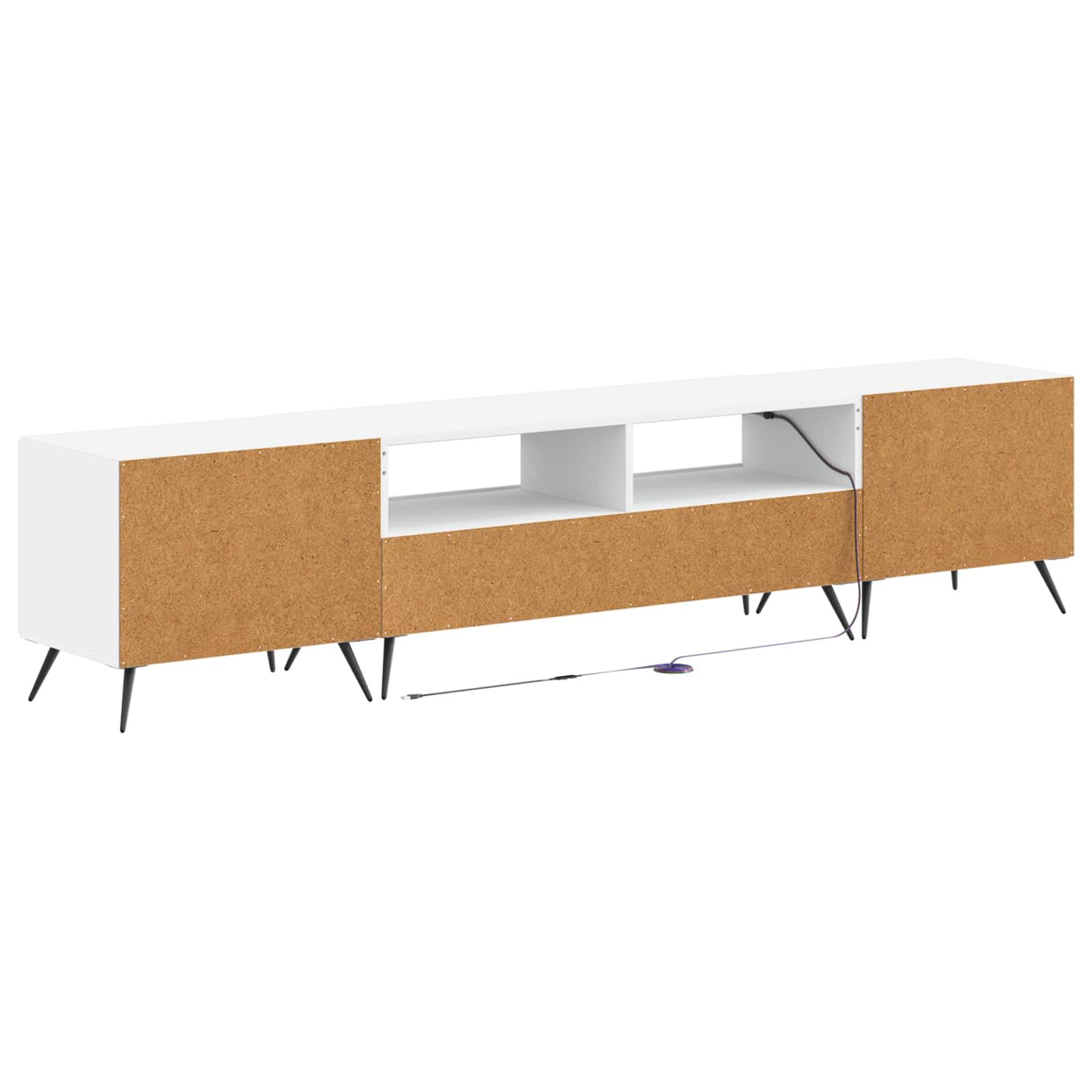 White TV Cabinet Set 49x35x43cm