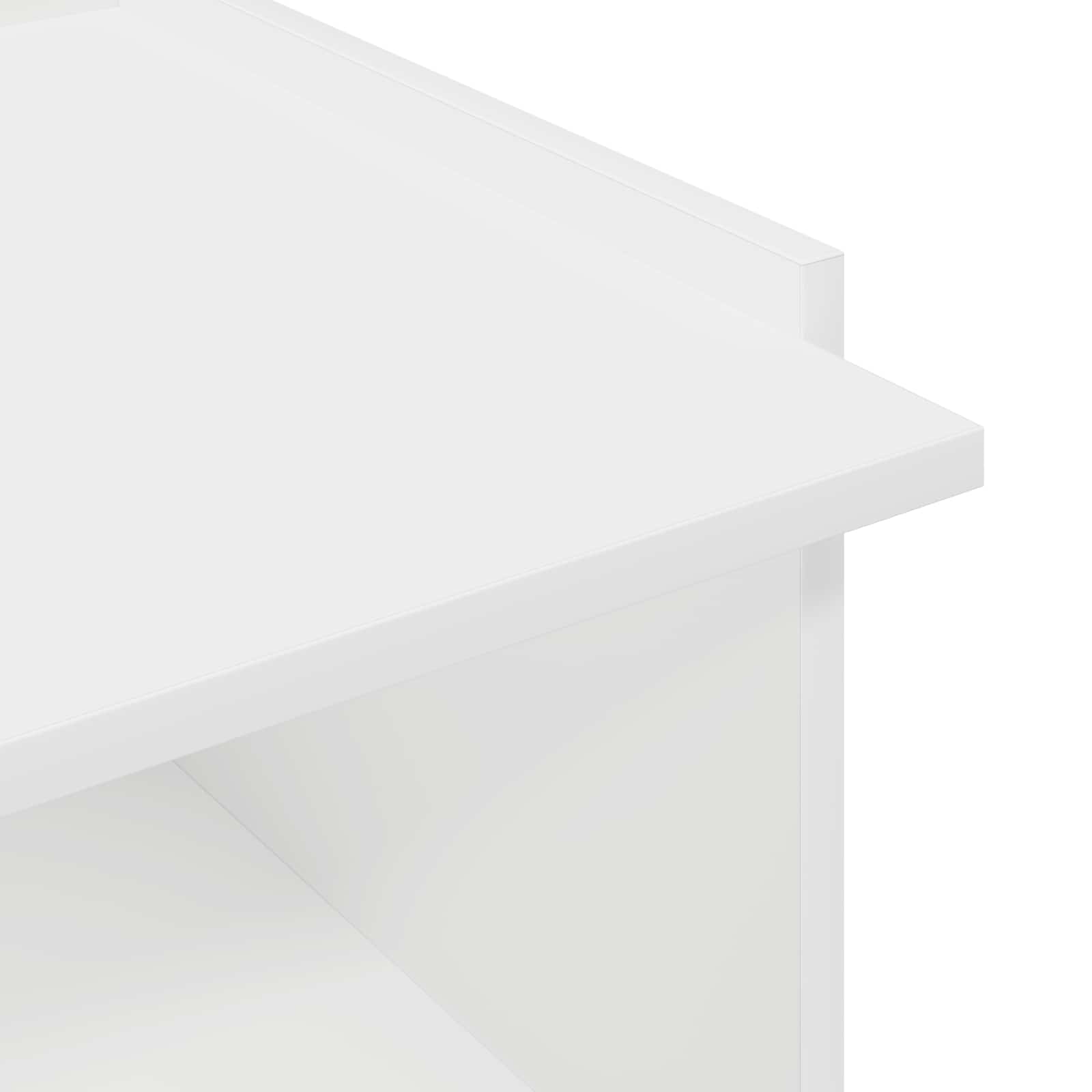 White Coffee Table Engineered Wood 90cm | Simpledeals