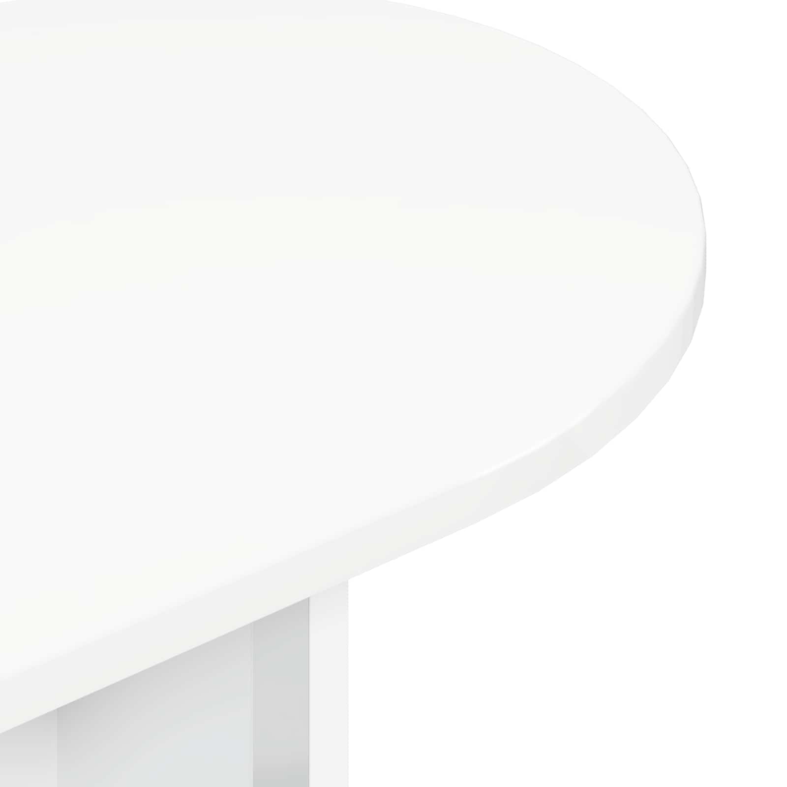 White Console Table Engineered Wood 100cm | Simpledeals