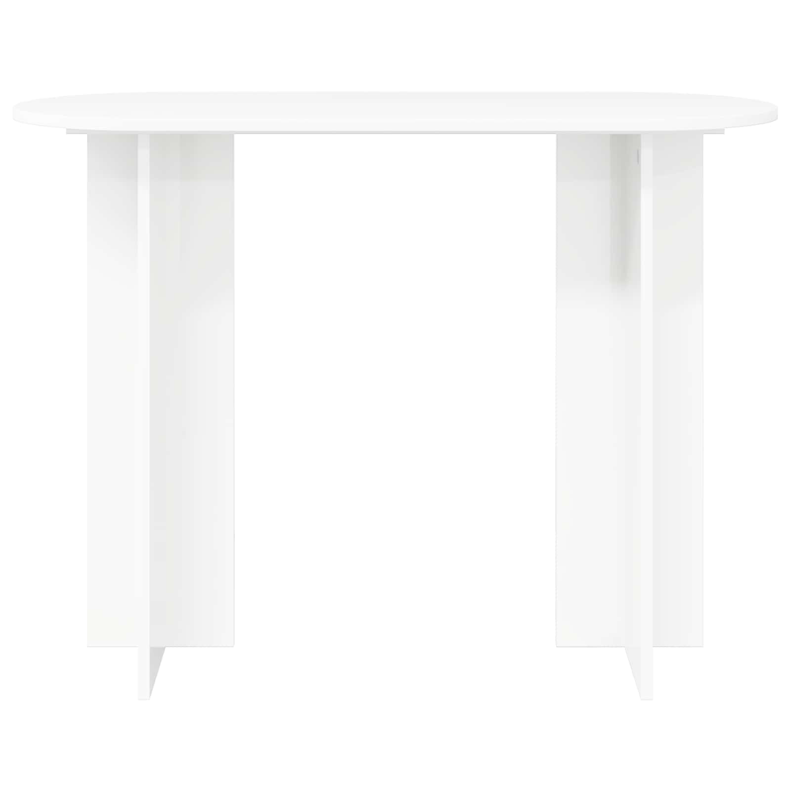 White Console Table Engineered Wood 100cm | Simpledeals