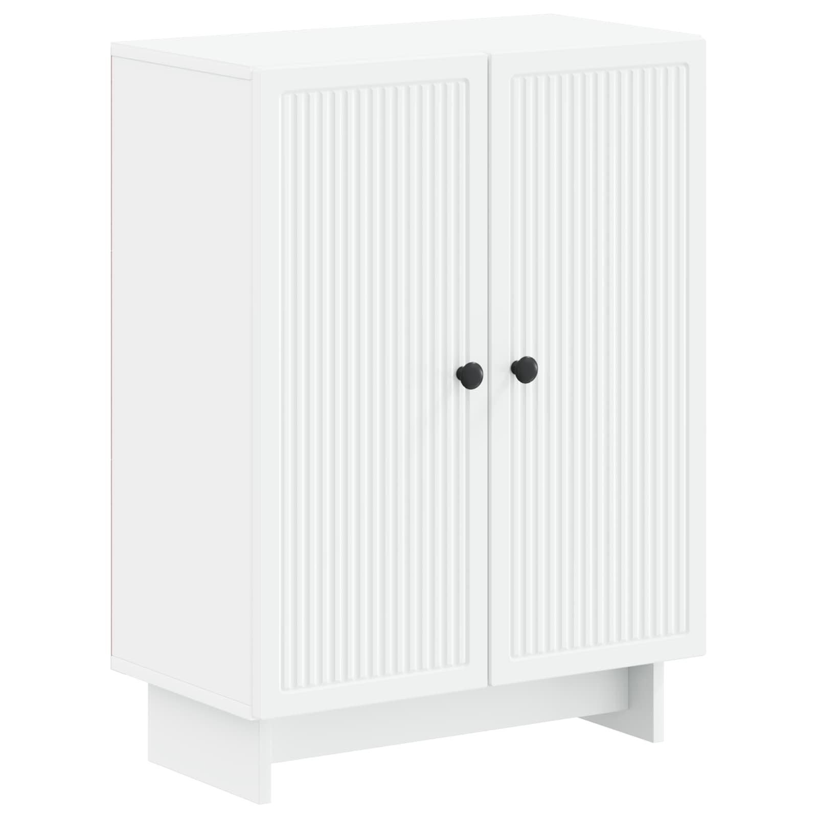Bathroom Cabinet White Engineered 59.5x31.5x59cm