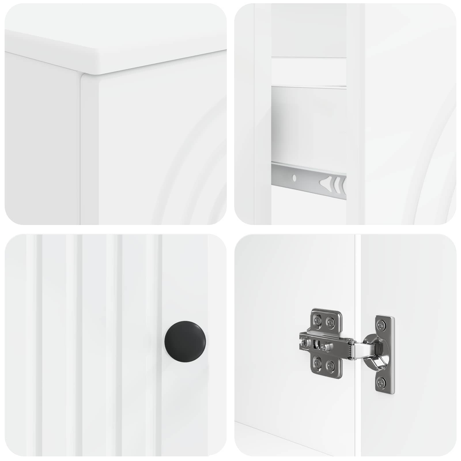 Bathroom Cabinet Engineered Wood Set 30x31x190cm