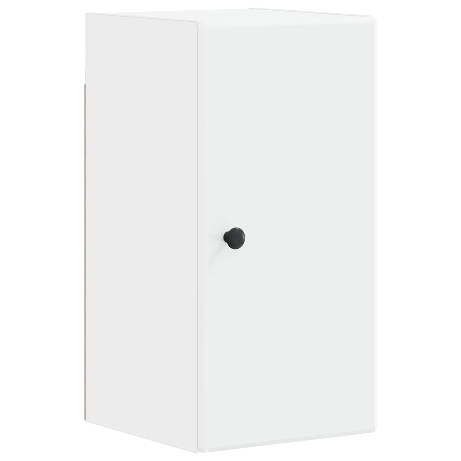 Bathroom Cabinet Set White Engineered Wood 30x31x190cm