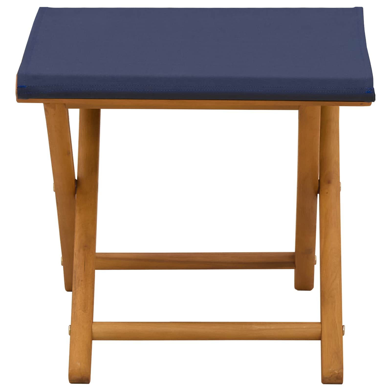 Outdoor Deck Chairs Blue Solid Wood 41x42x36.5cm