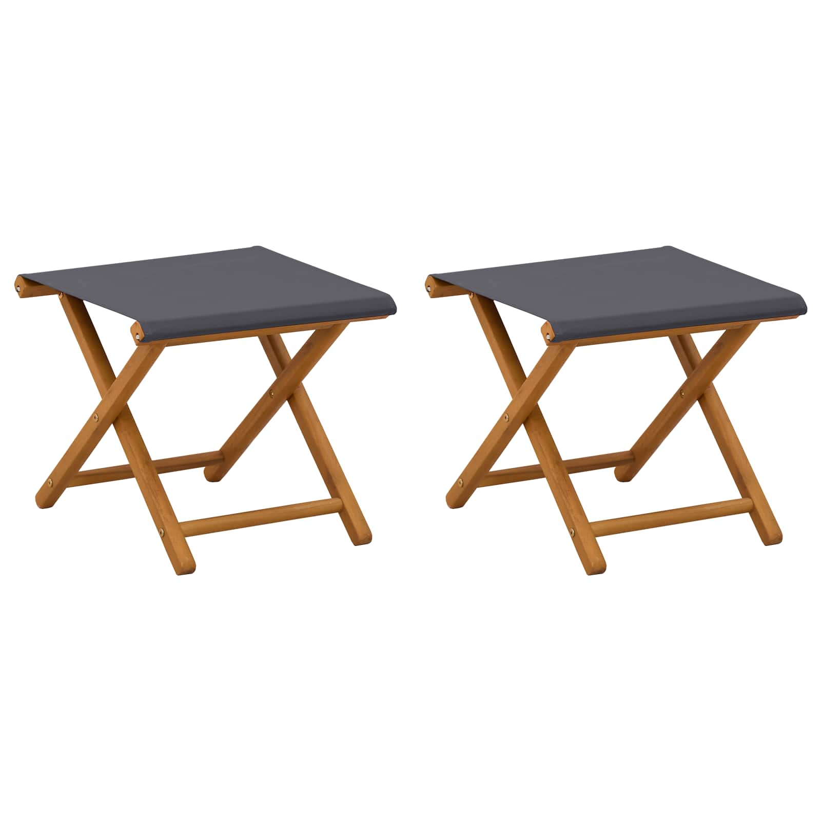 Waterproof Polyester Chair - Grey 41x42x36.5cm