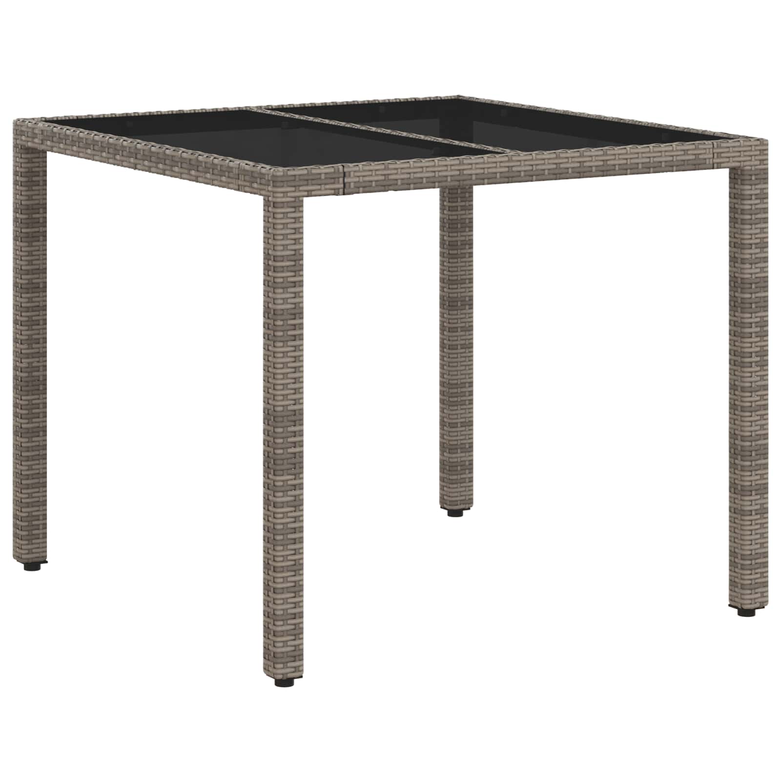 Outdoor Dining Set 3 Piece Grey | Simpledeals