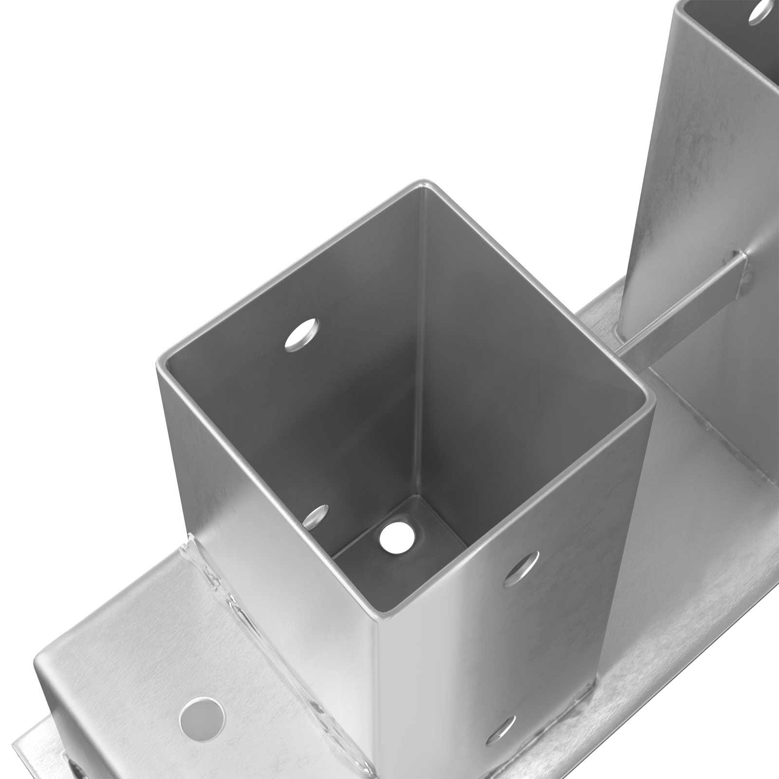 Firewood Stack Aid 12pc Steel Silver | Simpledeals