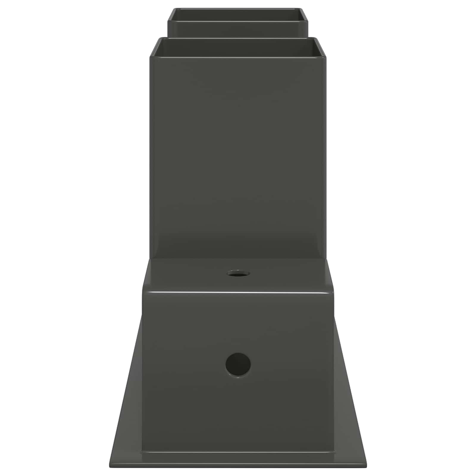 Steel Firewood Stack Aids 4pc Anthracite | Simpledeals