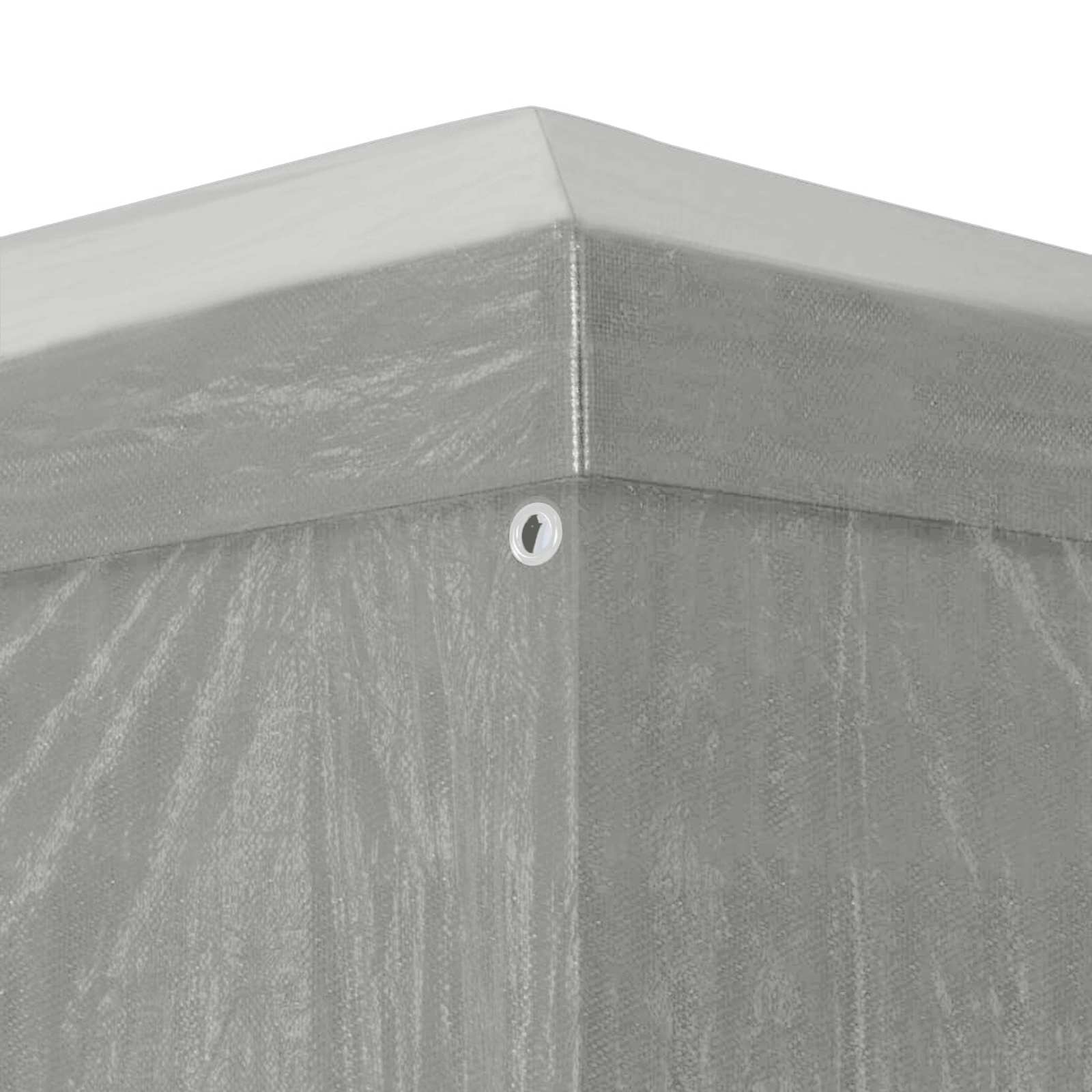 Party Tent 9x3m PE Steel Light Grey | Simpledeals