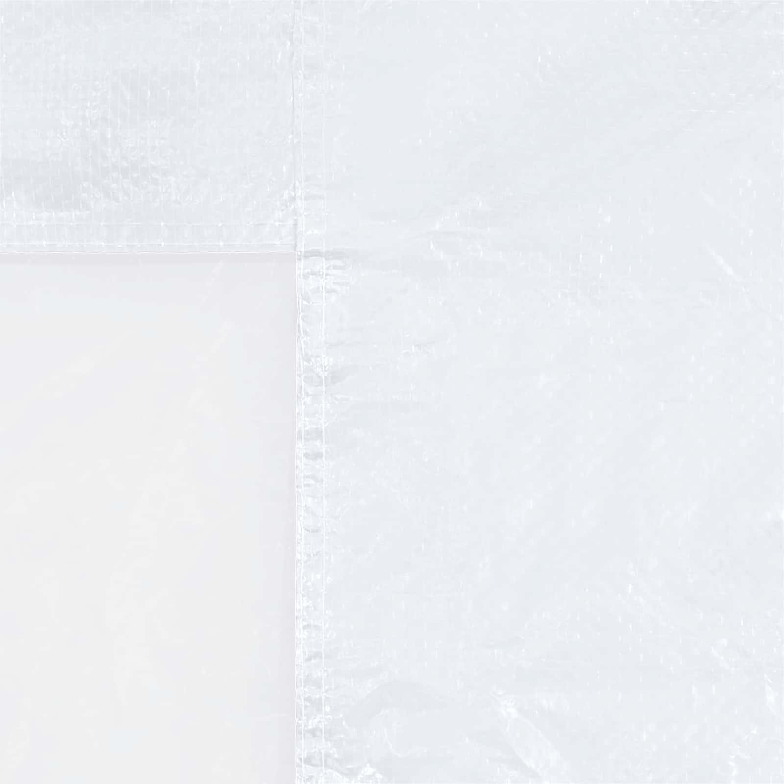 Party Tent Sidewalls 400x195cm White PE | Simpledeals