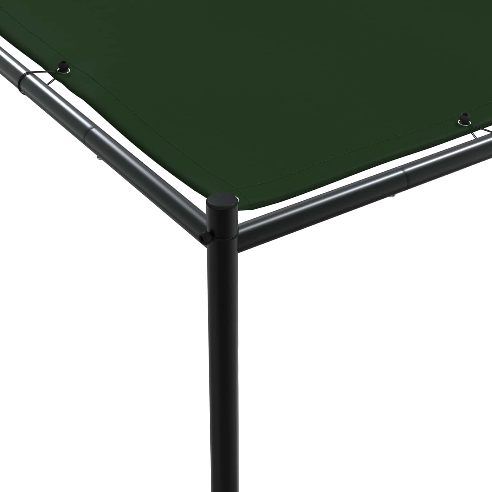 Louvred Gazebo 4x4m Steel Frame Green | Simpledeals