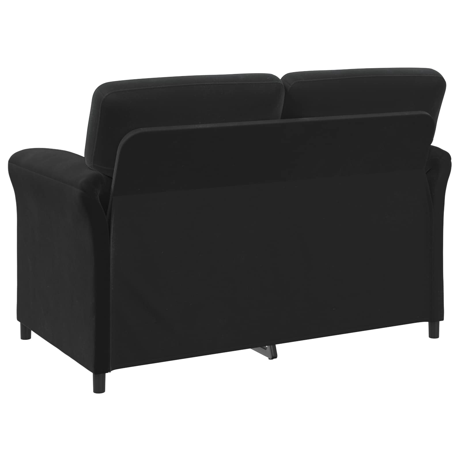 Black Velvet Sofa Set 138x83x95cm