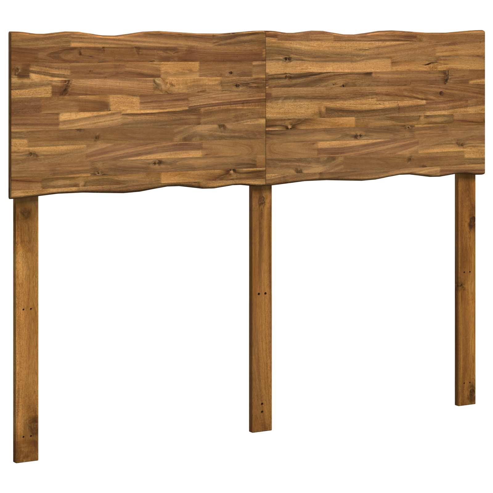 Natural Live Edge Headboard 154x3.6x101cm