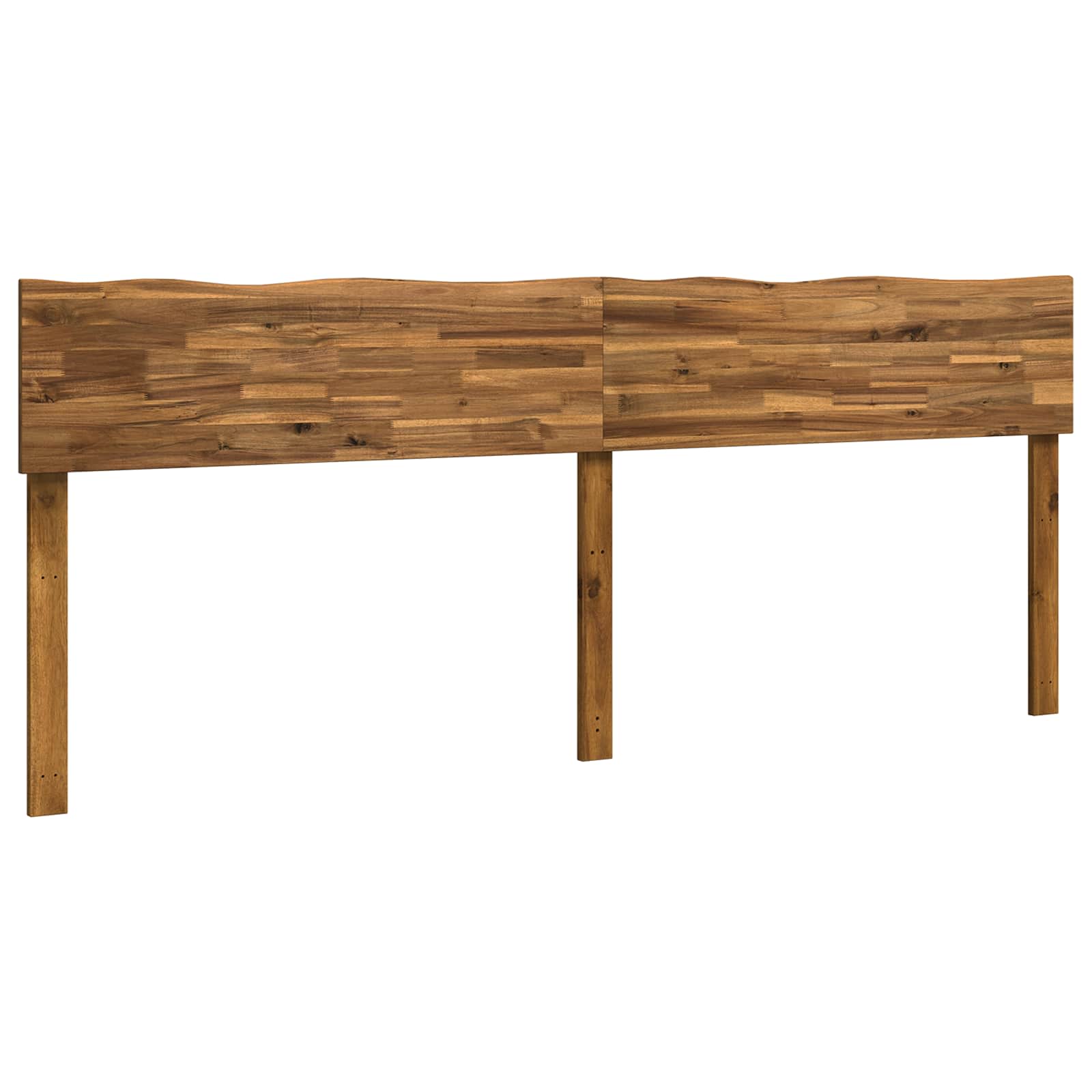 Live Edge Headboard Natural Solid Wood 184x3.6x81cm