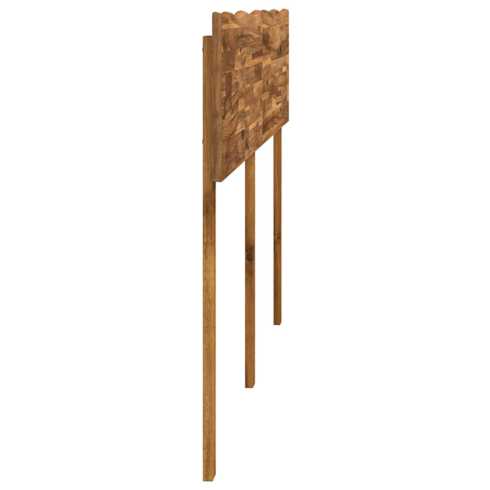 Natural Live Edge Headboard 154x3.6x81cm