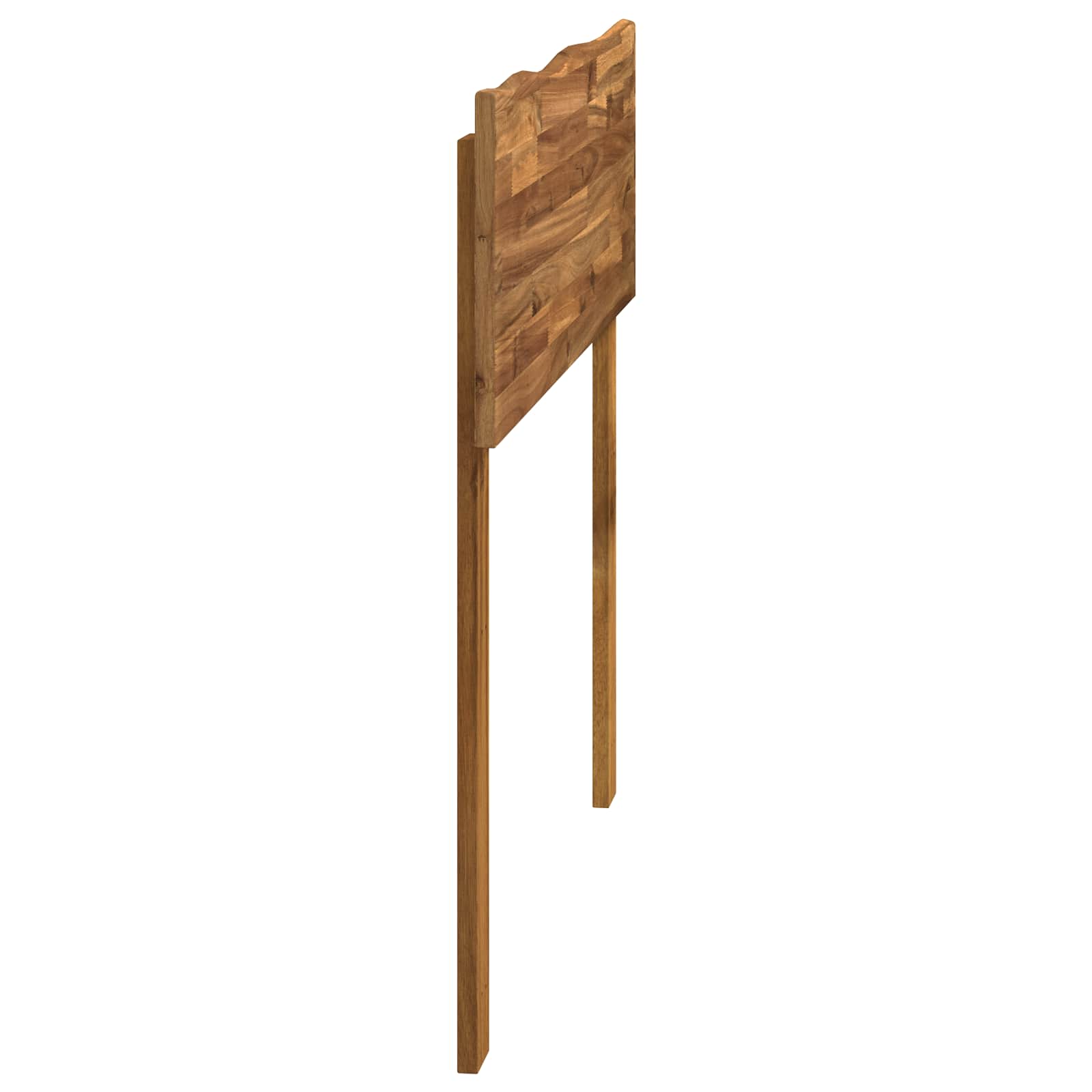 Solid Wood Headboard Natural 94x3.6x81cm